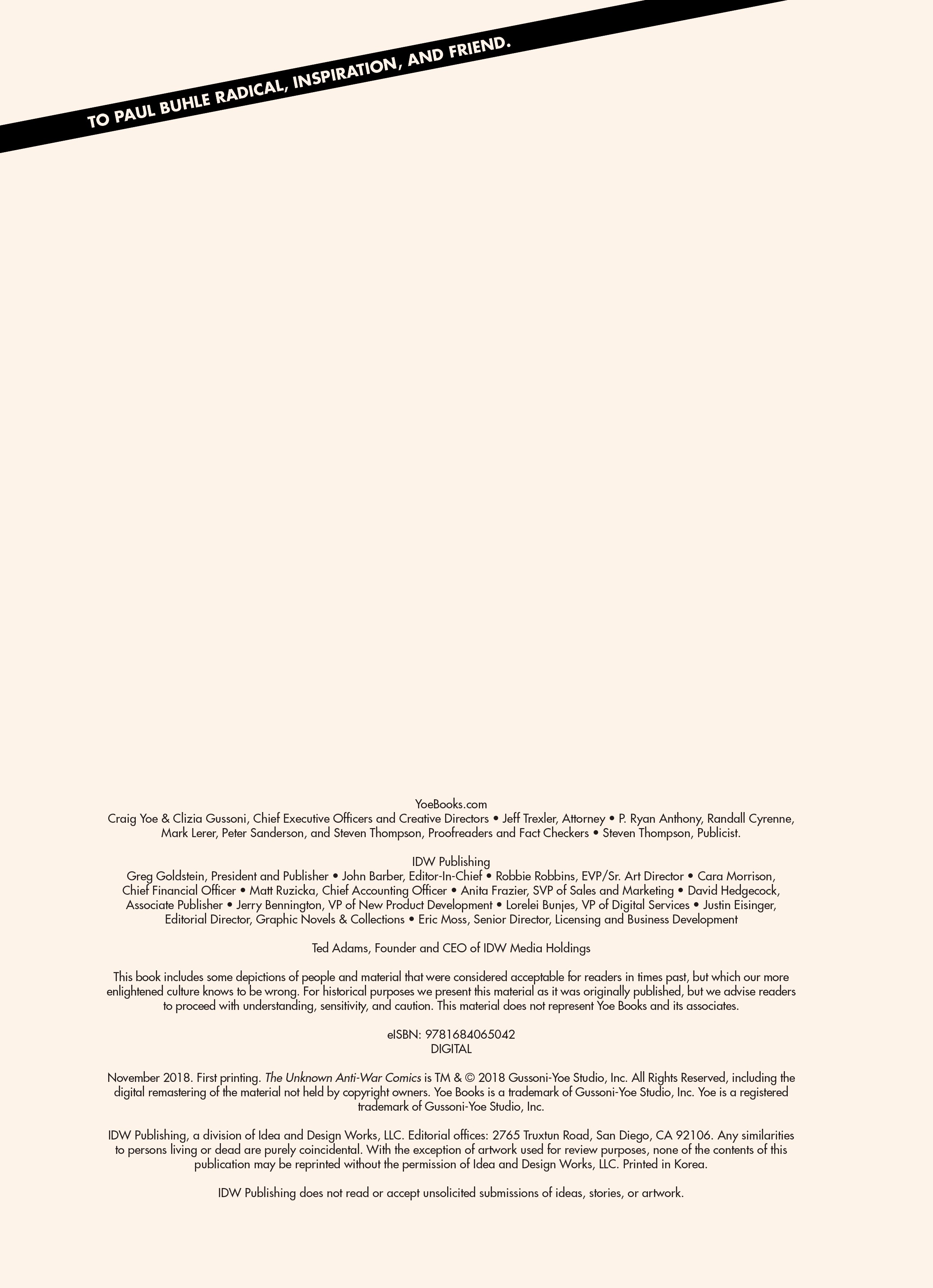 Read online The Unknown Anti-War Comics comic -  Issue # TPB (Part 1) - 5