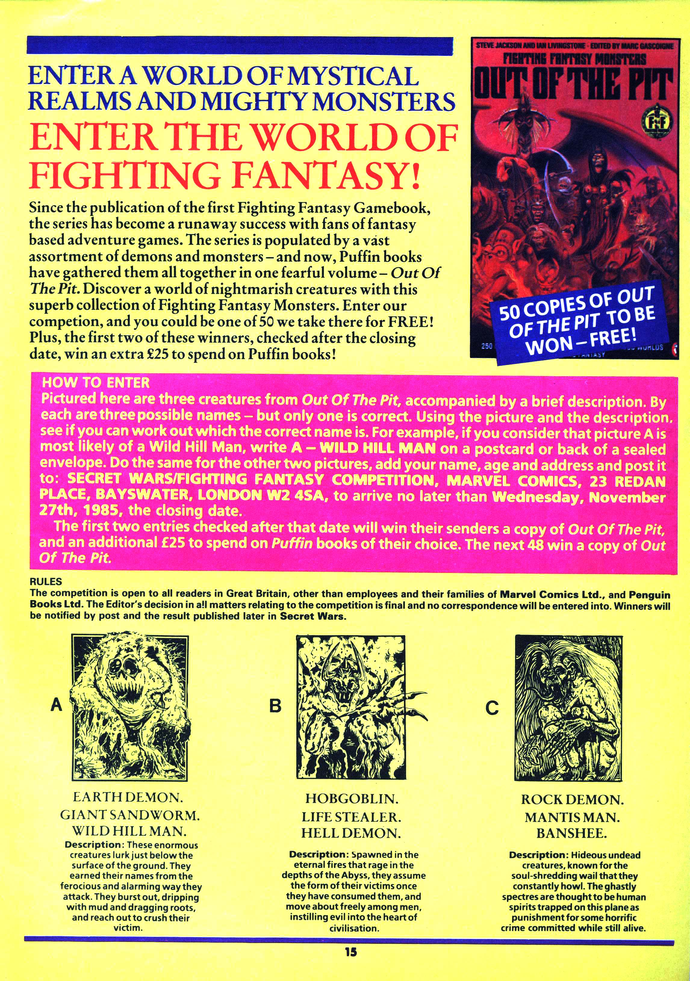 Read online Secret Wars (1985) comic -  Issue #20 - 14