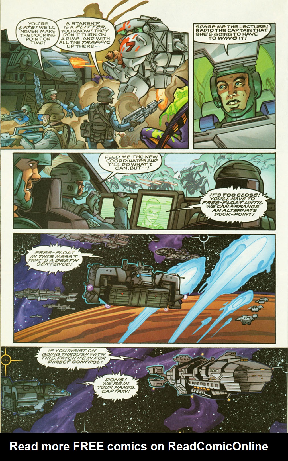 Read online Starship Troopers: Dominant Species comic -  Issue #4 - 17