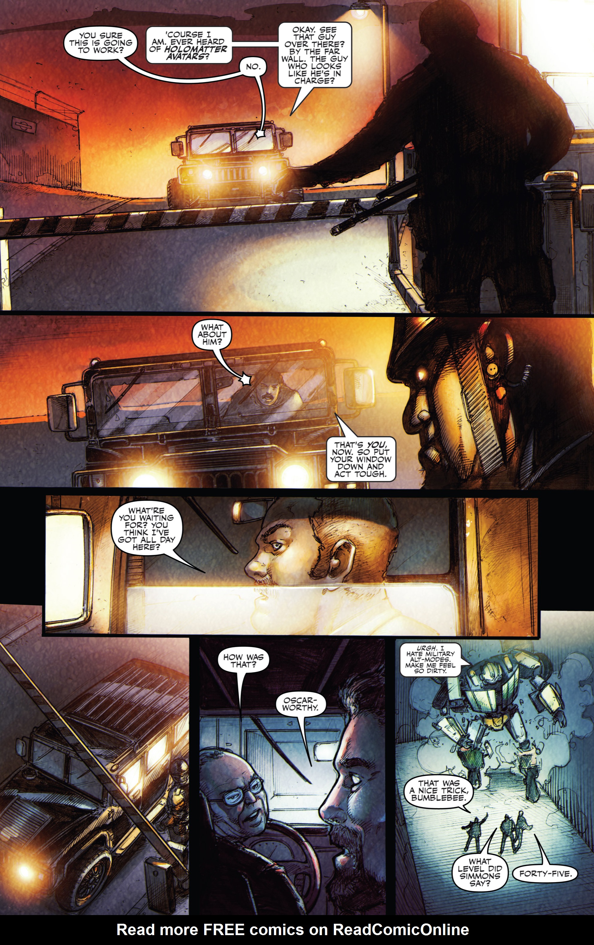 Read online The X-Files/Transformers: Conspiracy comic -  Issue # Full - 17