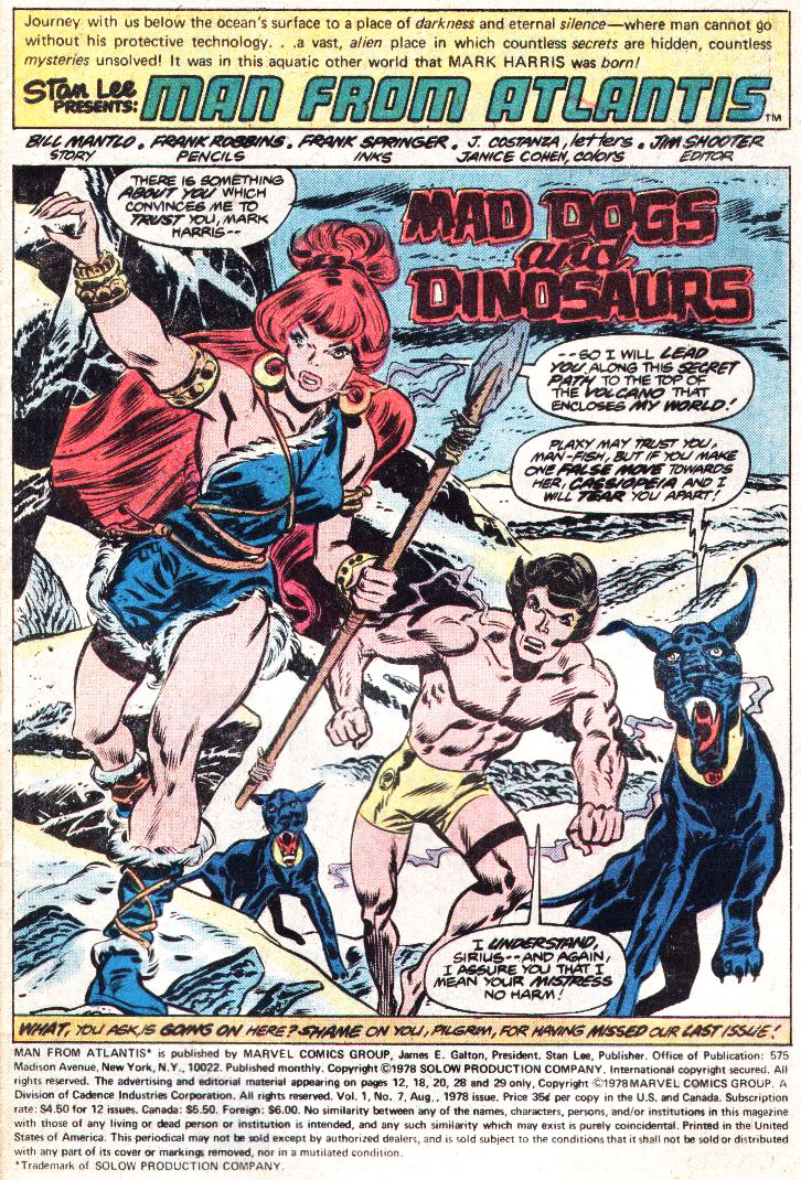 Read online Man from Atlantis comic -  Issue #7 - 2