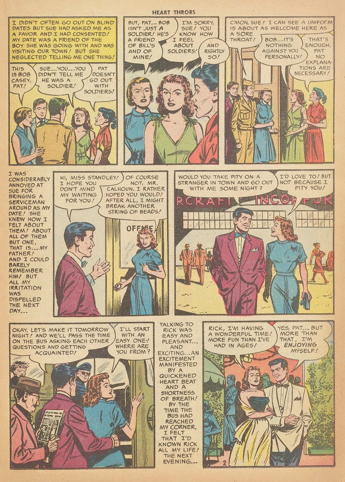 Read online Heart Throbs comic -  Issue #45 - 19