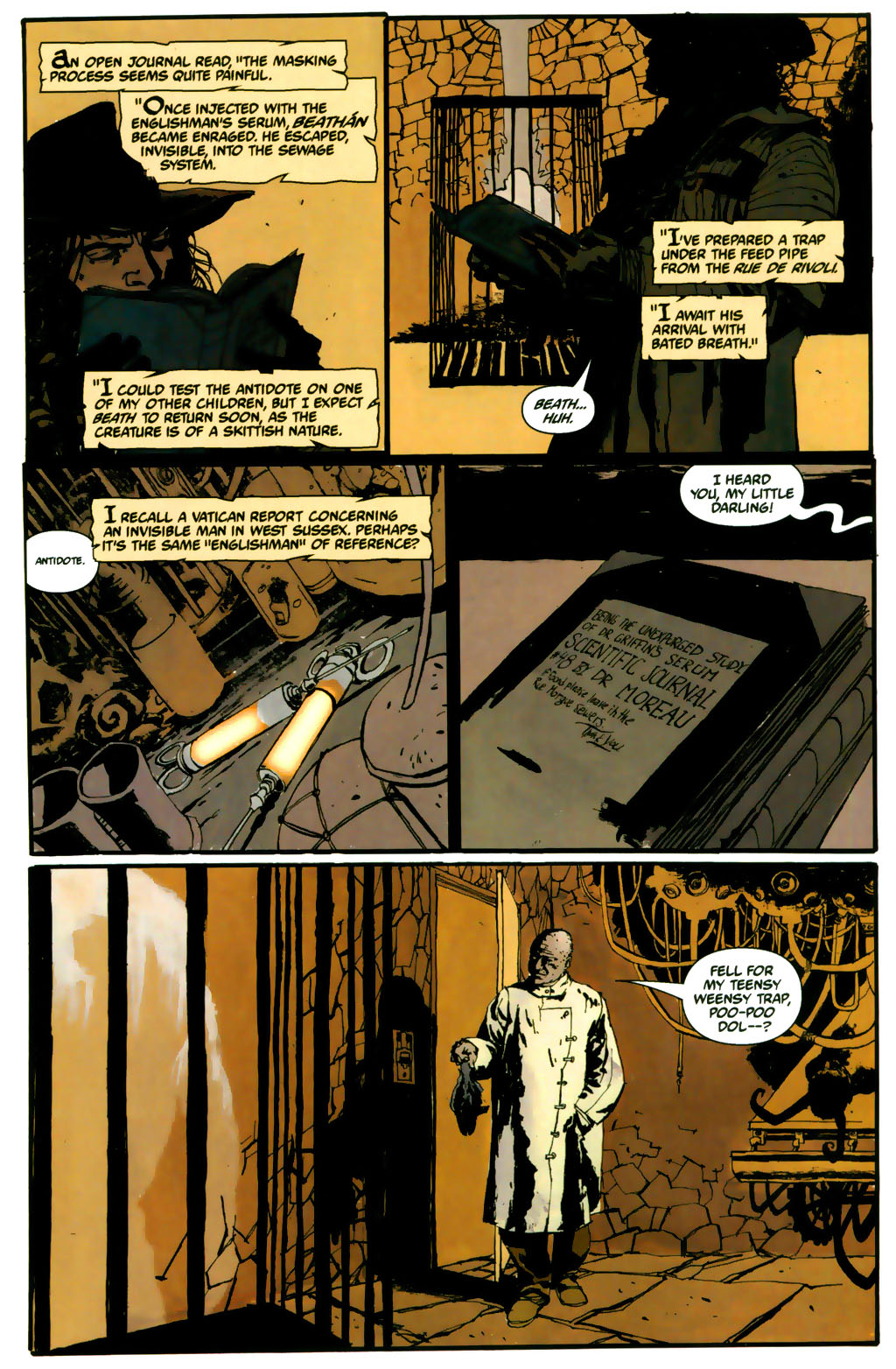 Read online Van Helsing: From Beneath the Rue Morgue comic -  Issue # Full - 14