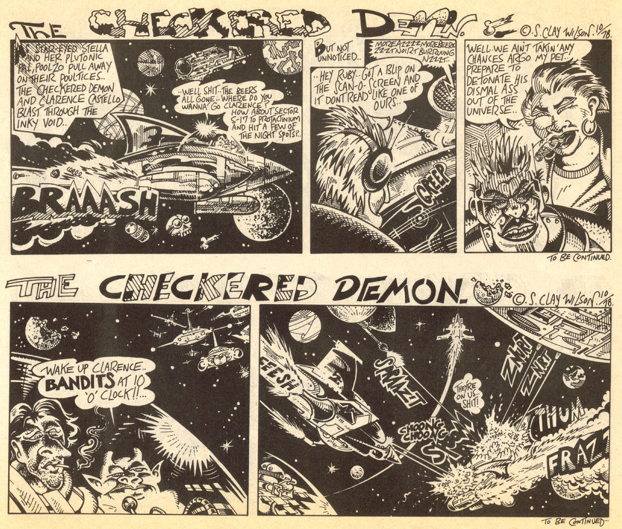 Read online The Checkered Demon comic -  Issue #3 - 24