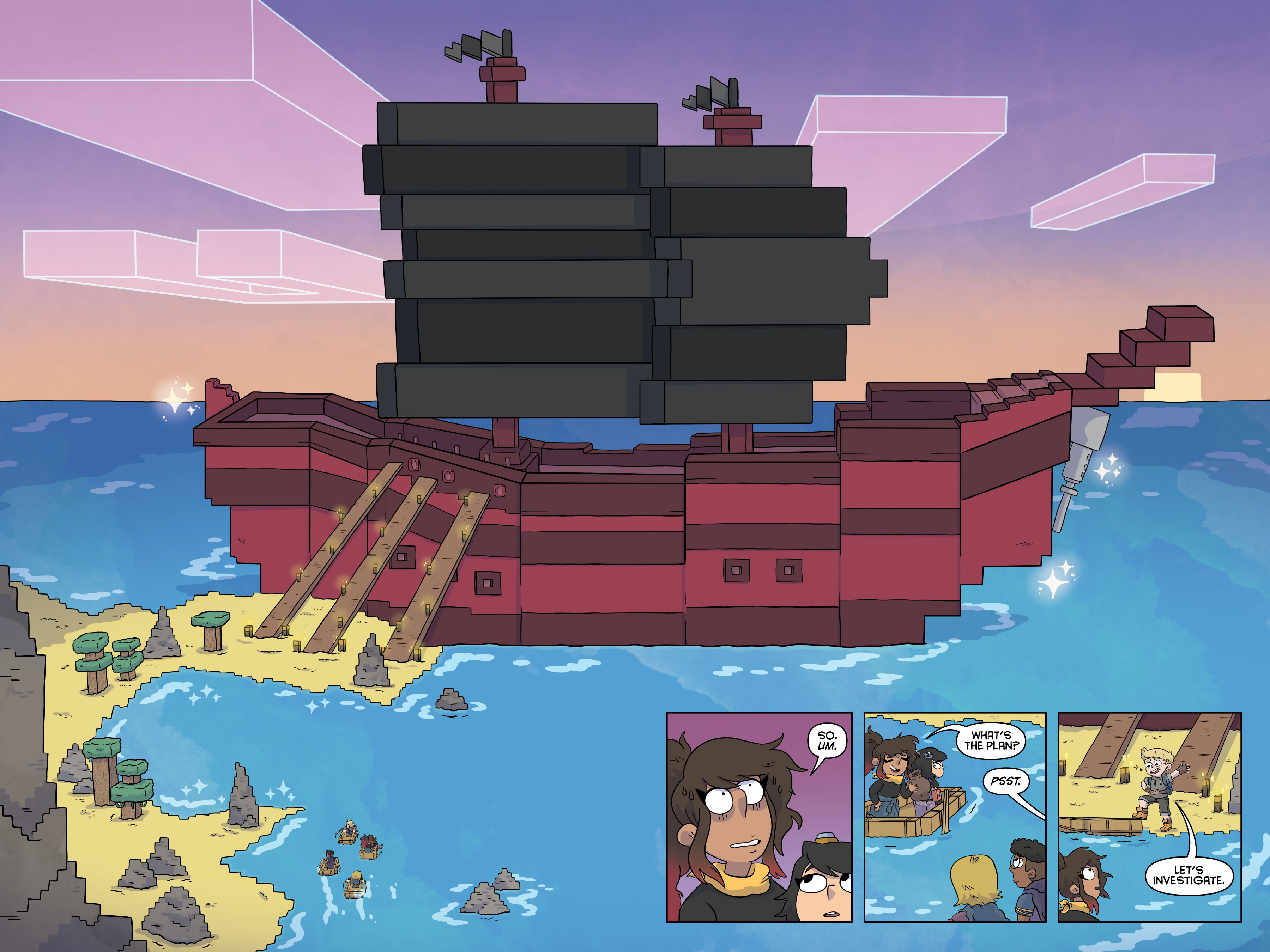 Read online Minecraft comic -  Issue # TPB 2 - 41