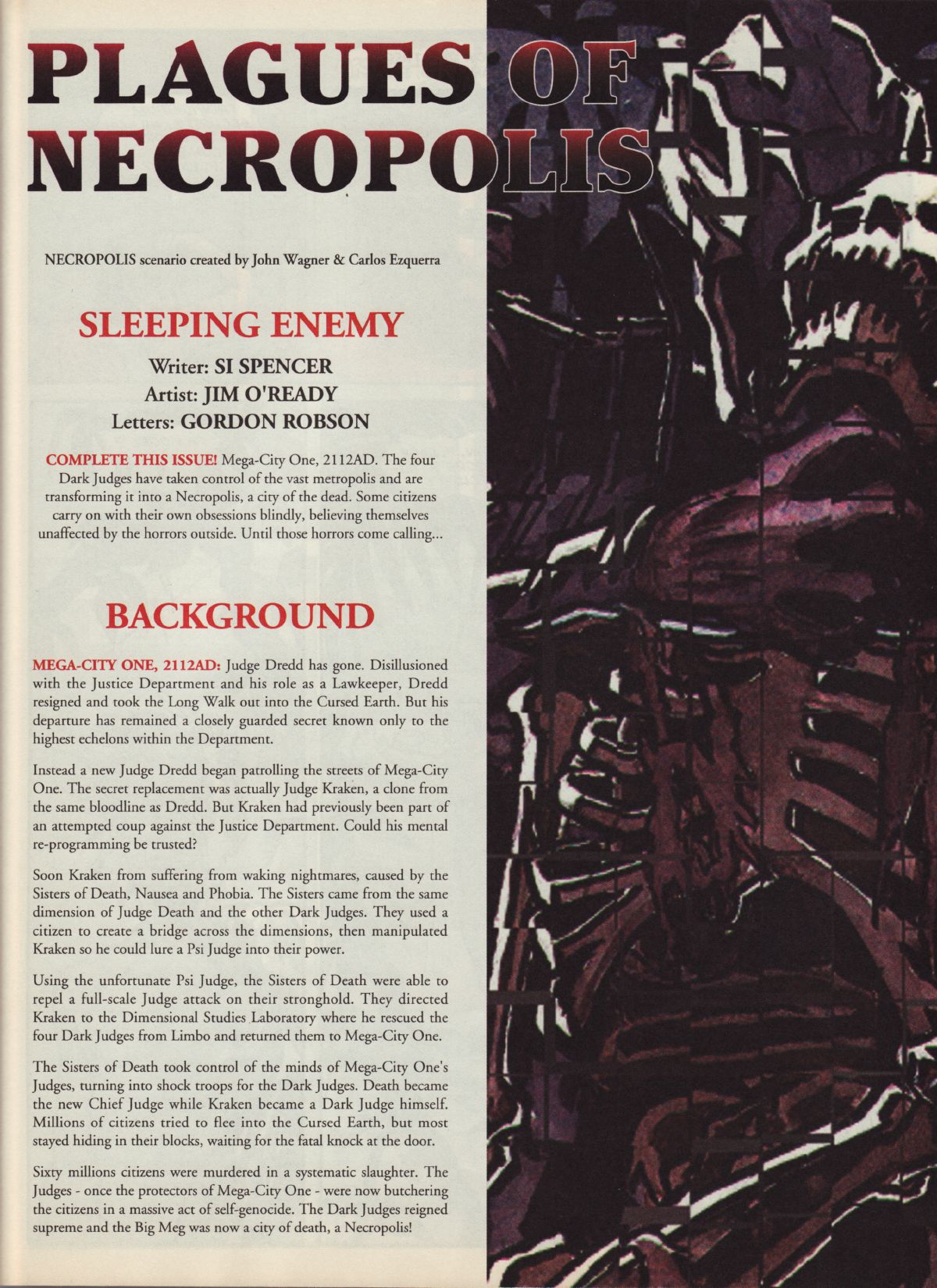 Read online Judge Dredd: The Megazine (vol. 2) comic -  Issue #78 - 23