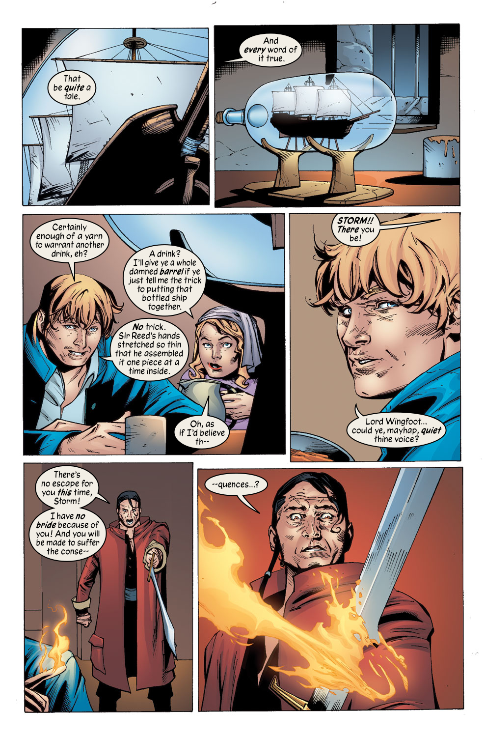 Read online Marvel 1602: Fantastick Four comic -  Issue #5 - 20