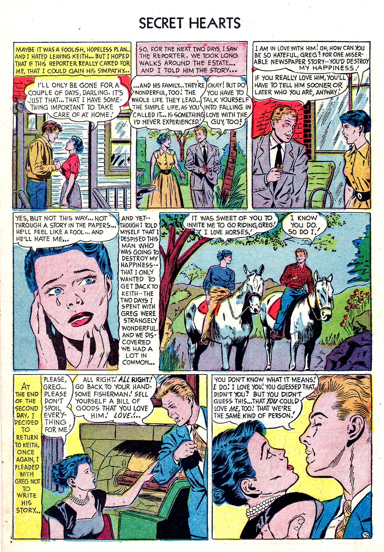 Read online Secret Hearts comic -  Issue #20 - 14