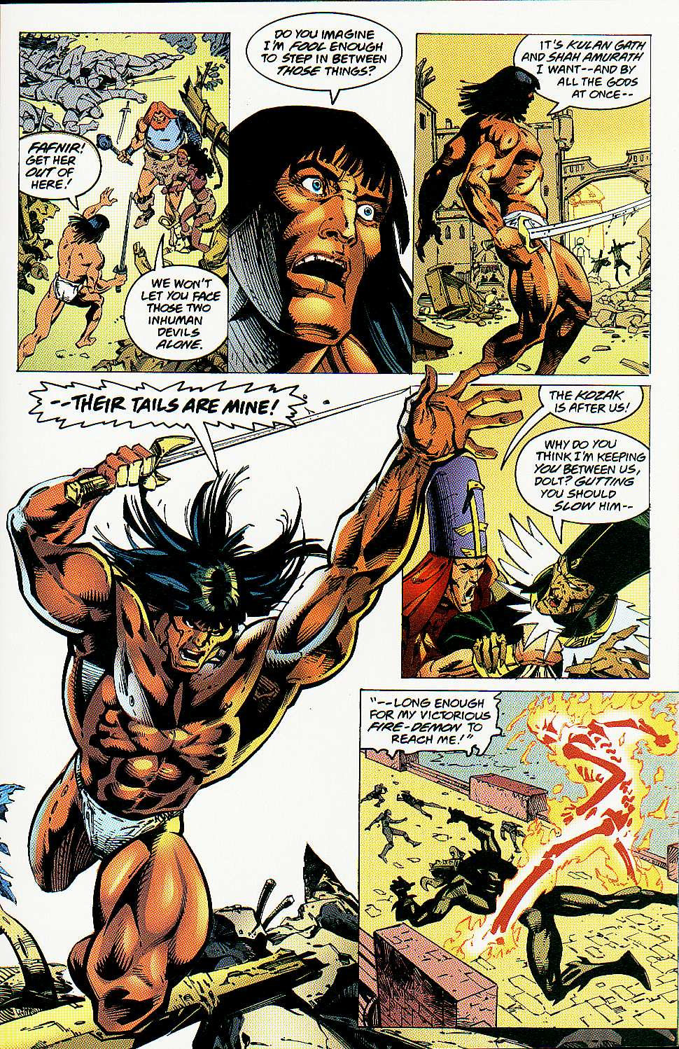 Read online Conan the Barbarian: Flame and the Fiend comic -  Issue #3 - 16