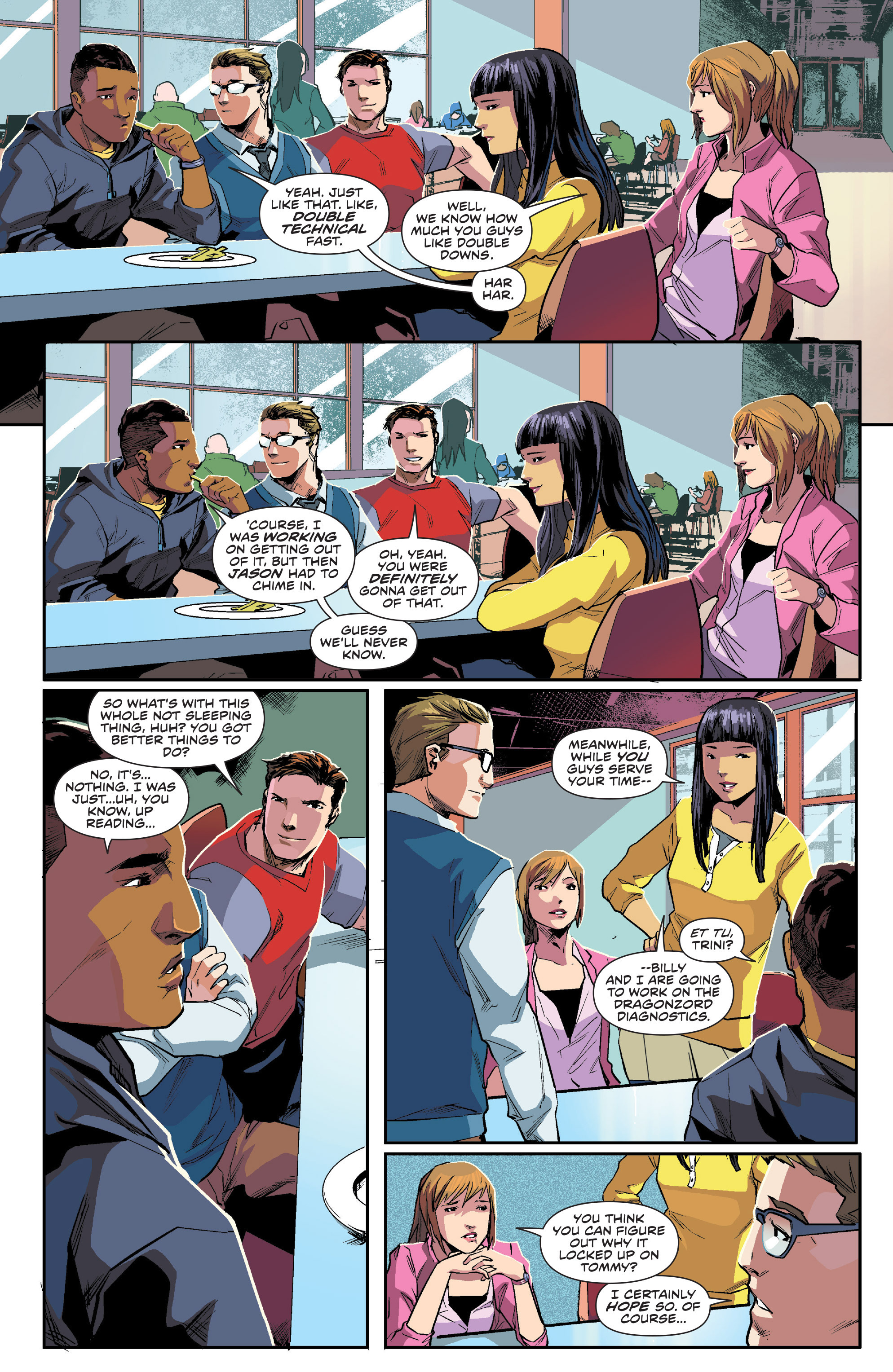 Read online Saban's Power Rangers: Aftershock comic -  Issue # Full - 86