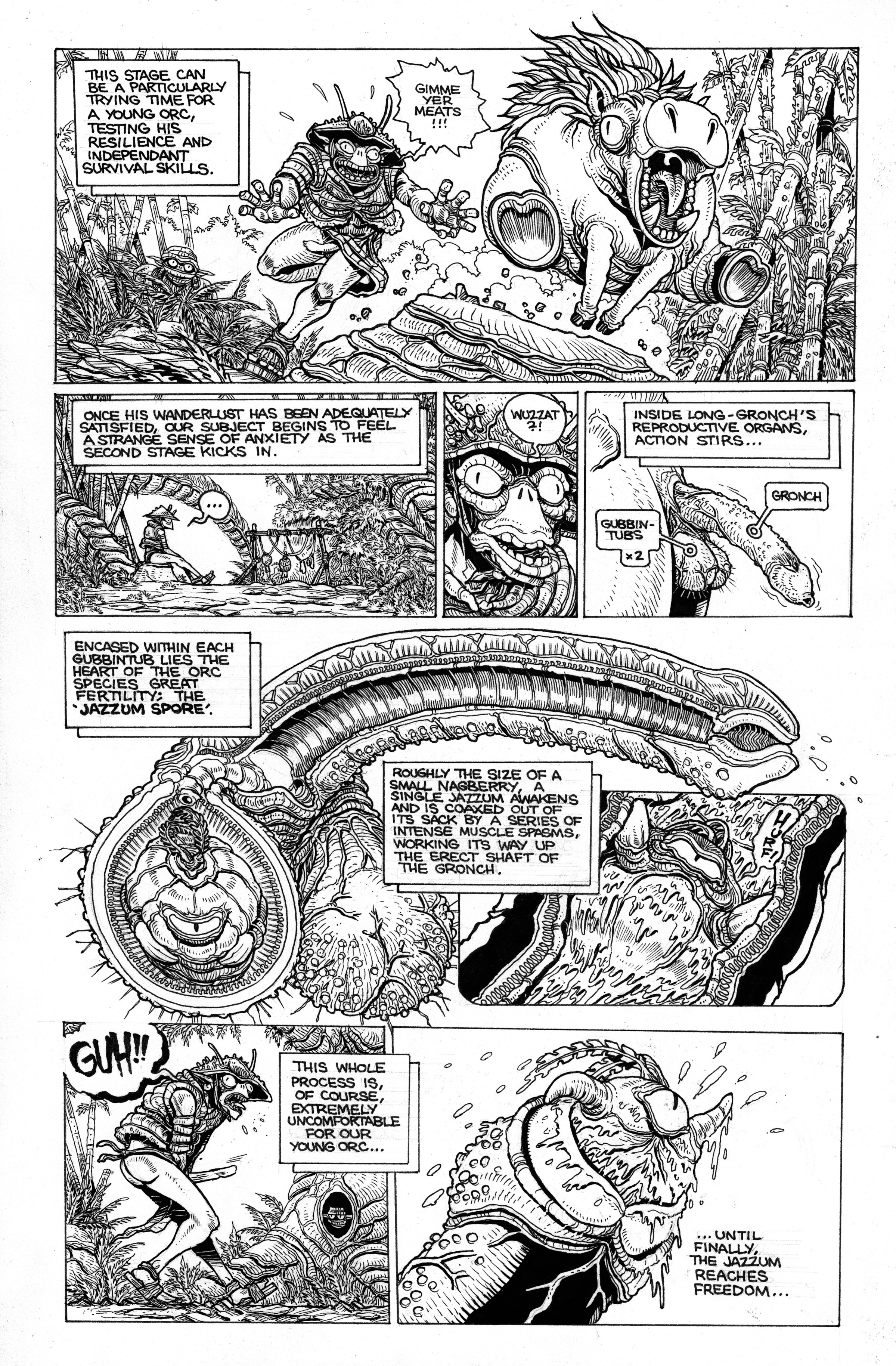 Read online Grunt: The Art and Unpublished Comics of James Stokoe comic -  Issue # TPB (Part 2) - 11