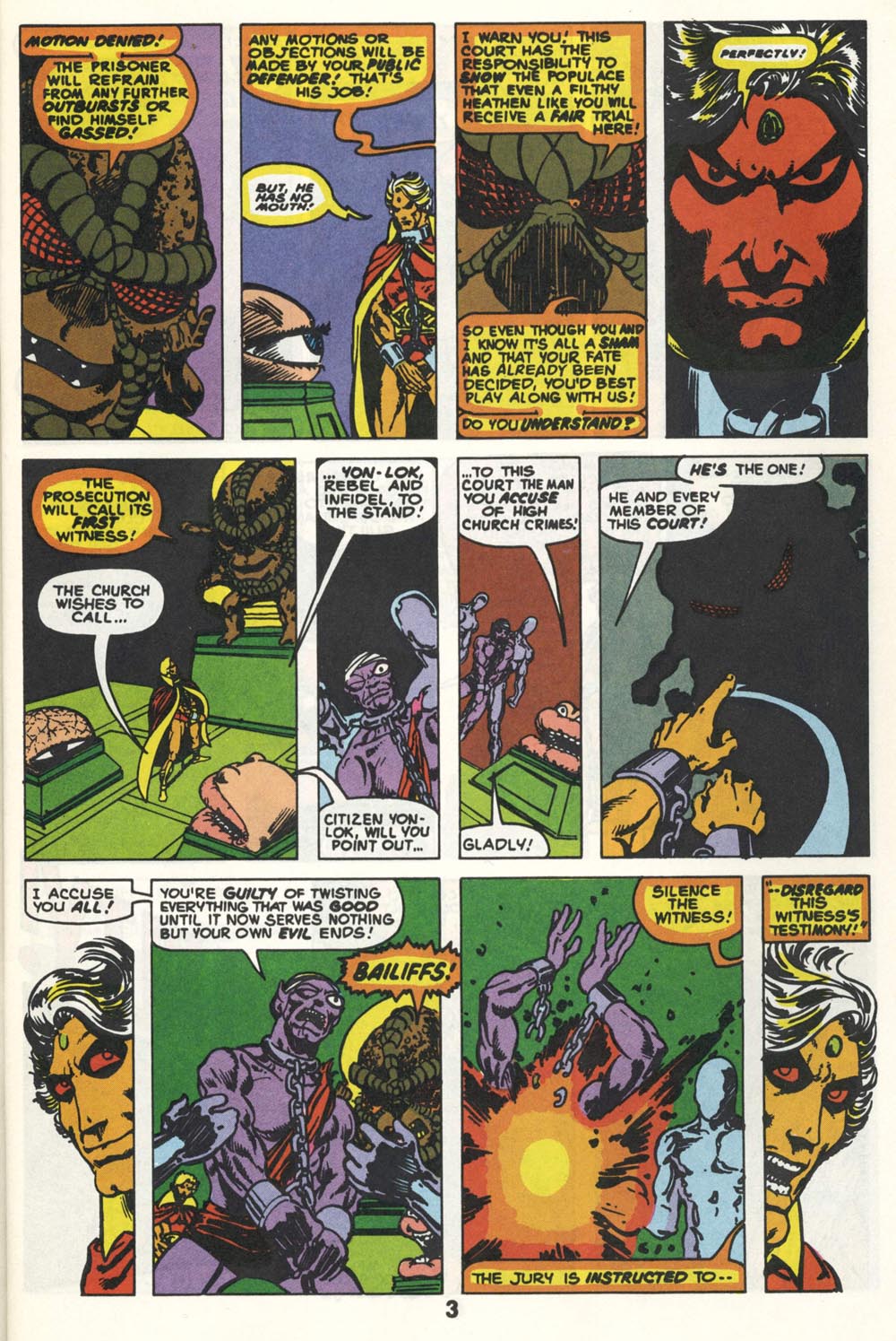 Read online Warlock (1982) comic -  Issue #2 - 4