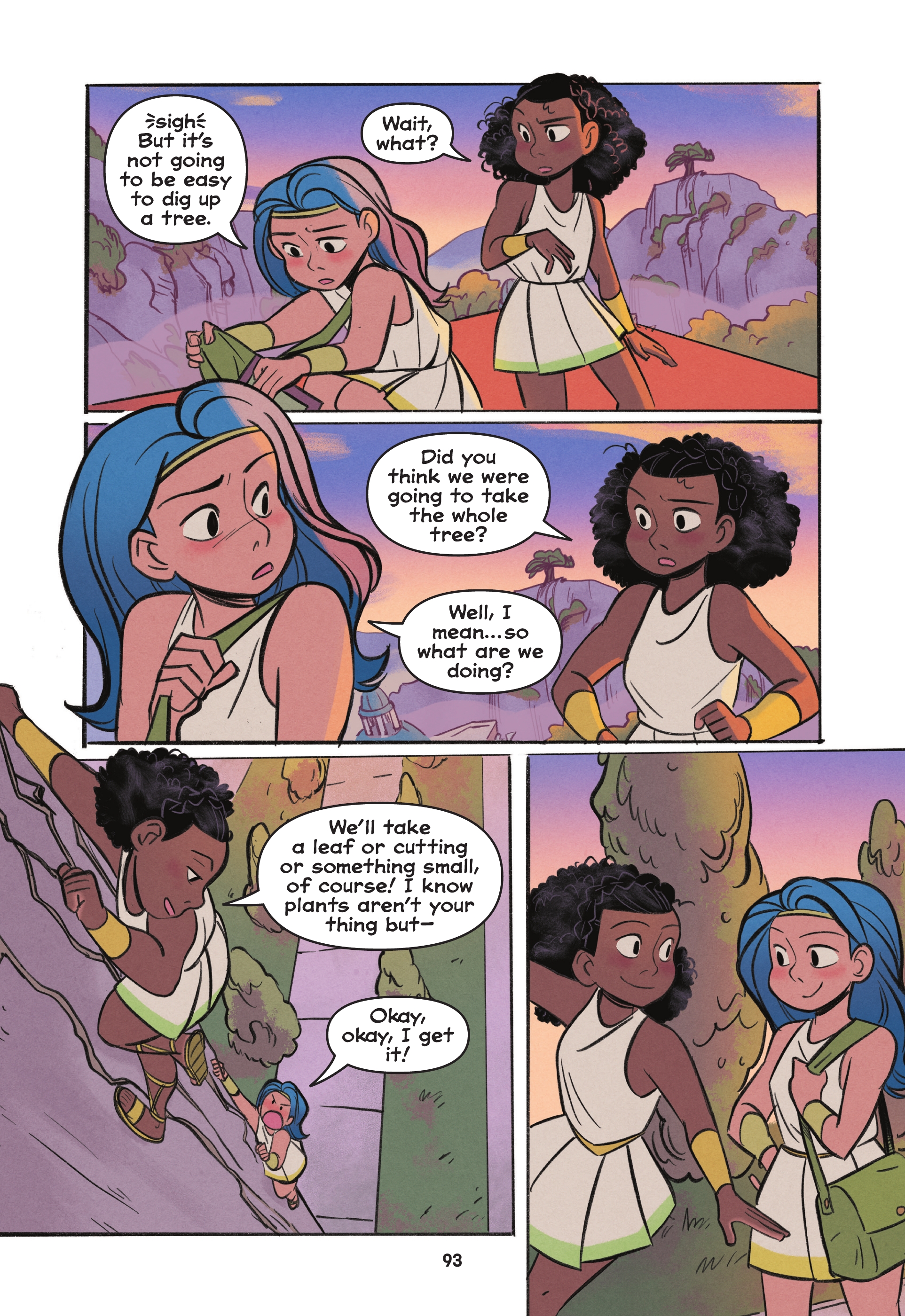 Read online Diana and Nubia: Princesses of the Amazons comic -  Issue # TPB (Part 1) - 91