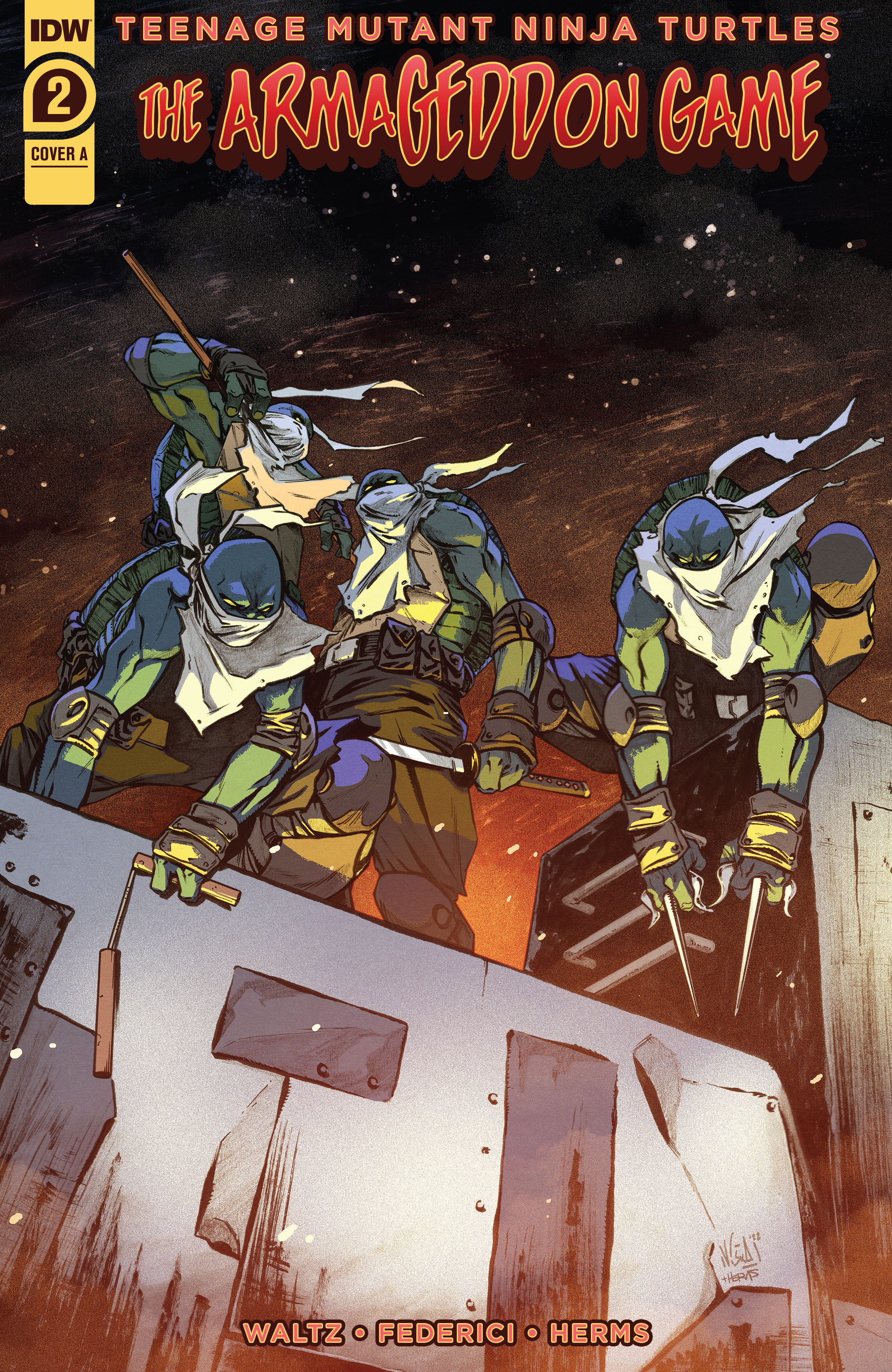 Read online Teenage Mutant Ninja Turtles: The Armageddon Game comic -  Issue #2 - 1