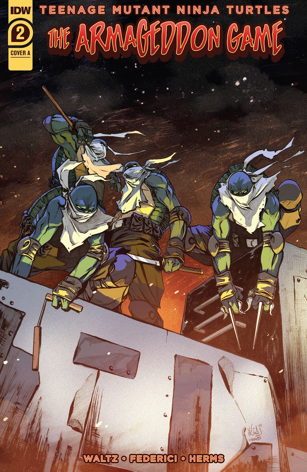 Teenage Mutant Ninja Turtles: The Armageddon Game issue 2 - Page 1