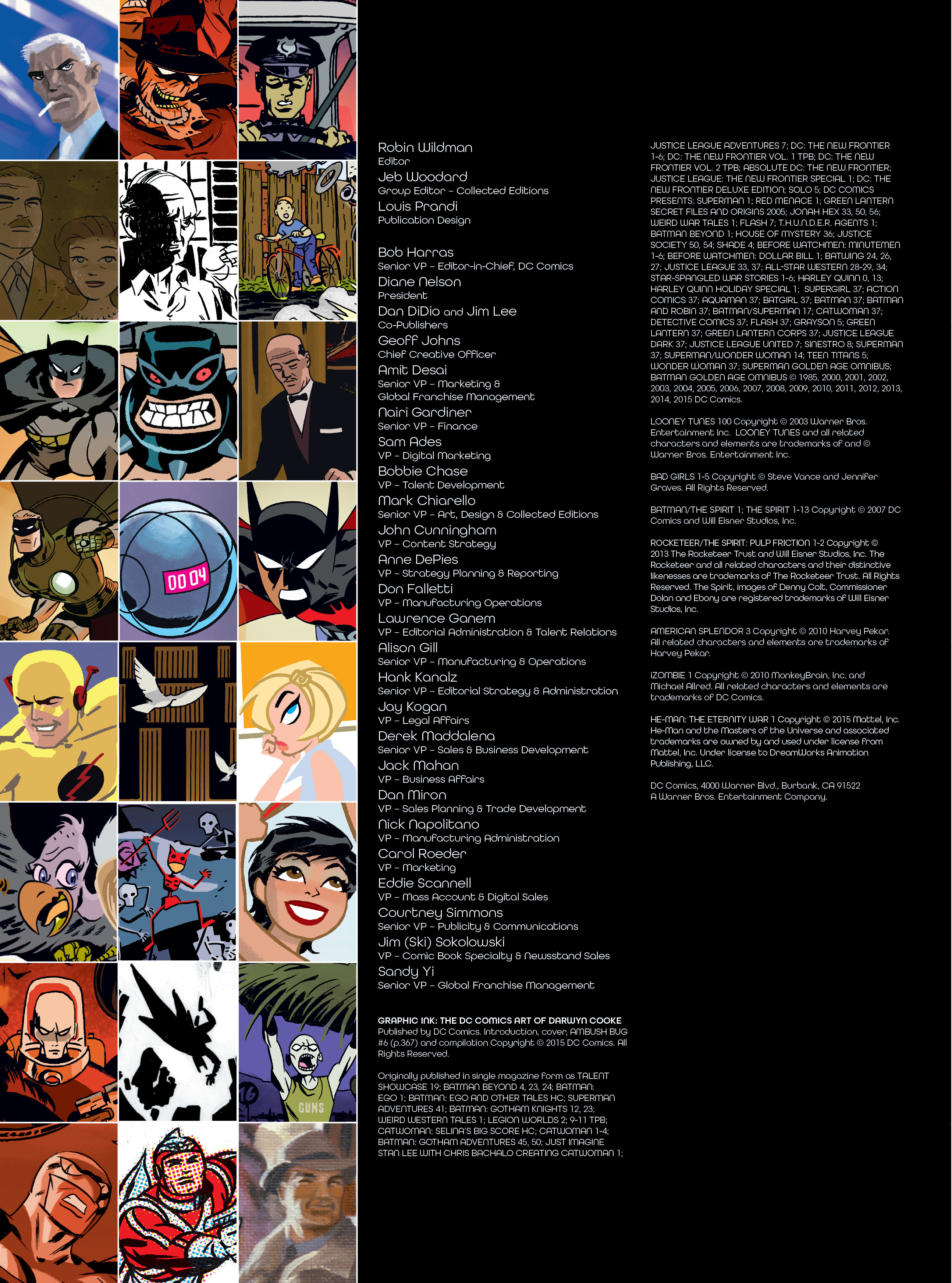 Read online Graphic Ink: The DC Comics Art of Darwyn Cooke comic -  Issue # TPB (Part 1) - 6