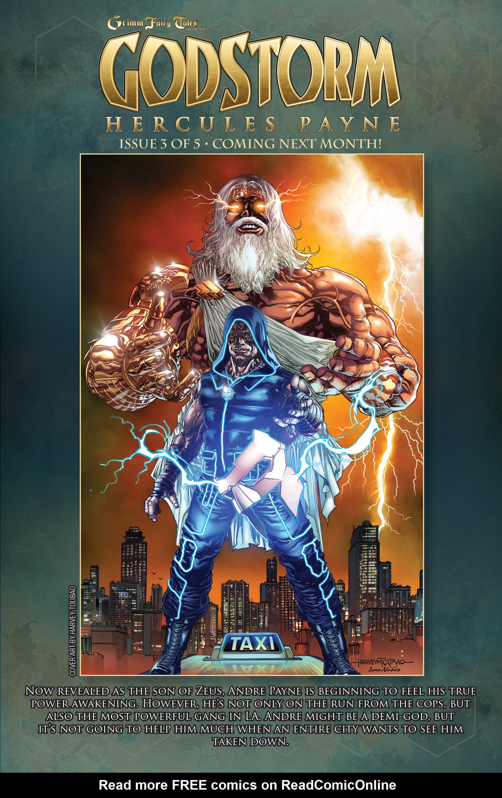 Read online Grimm Fairy Tales presents Godstorm: Hercules Payne comic -  Issue #2 - 24