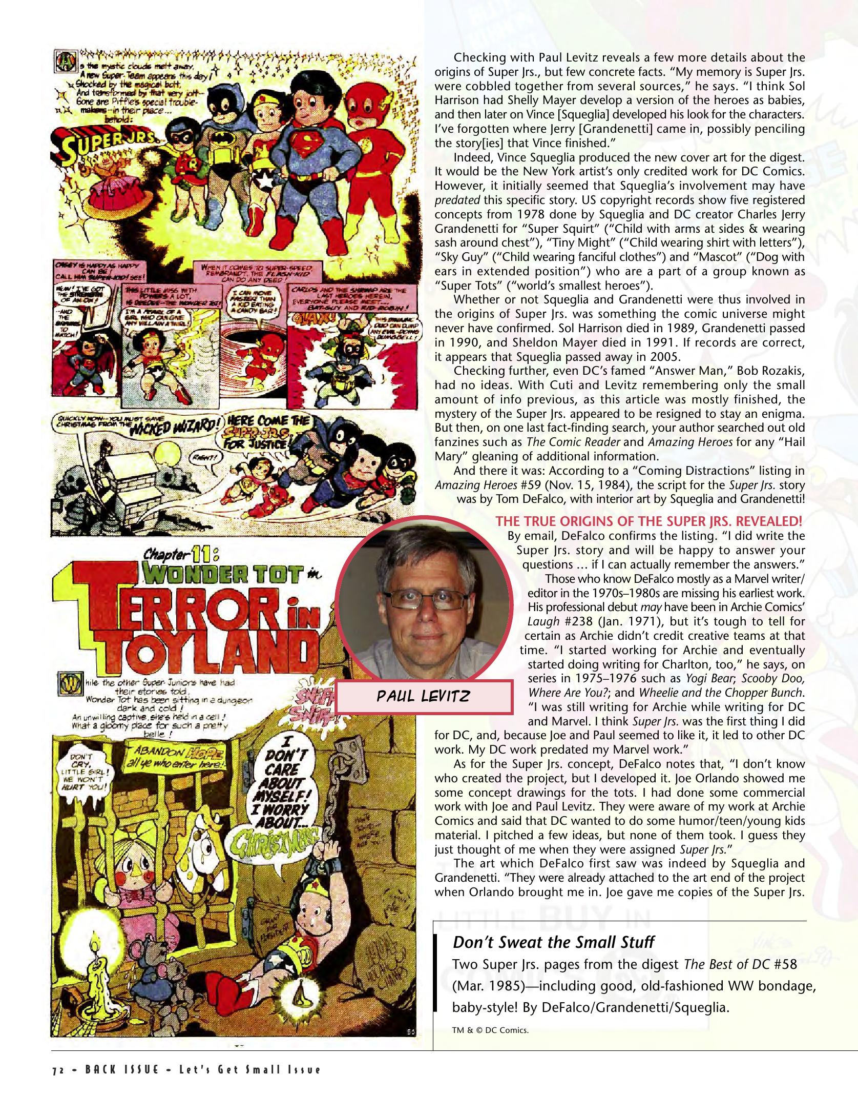 Read online Back Issue comic -  Issue #76 - 74