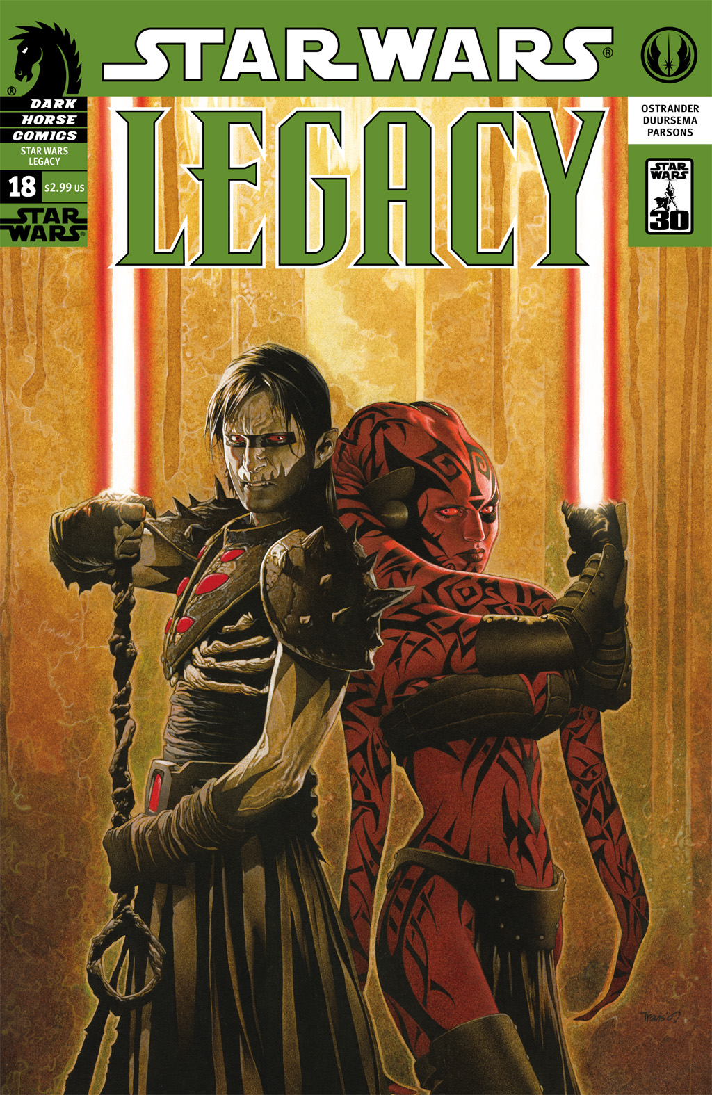 Read online Star Wars: Legacy (2006) comic -  Issue #18 - 1