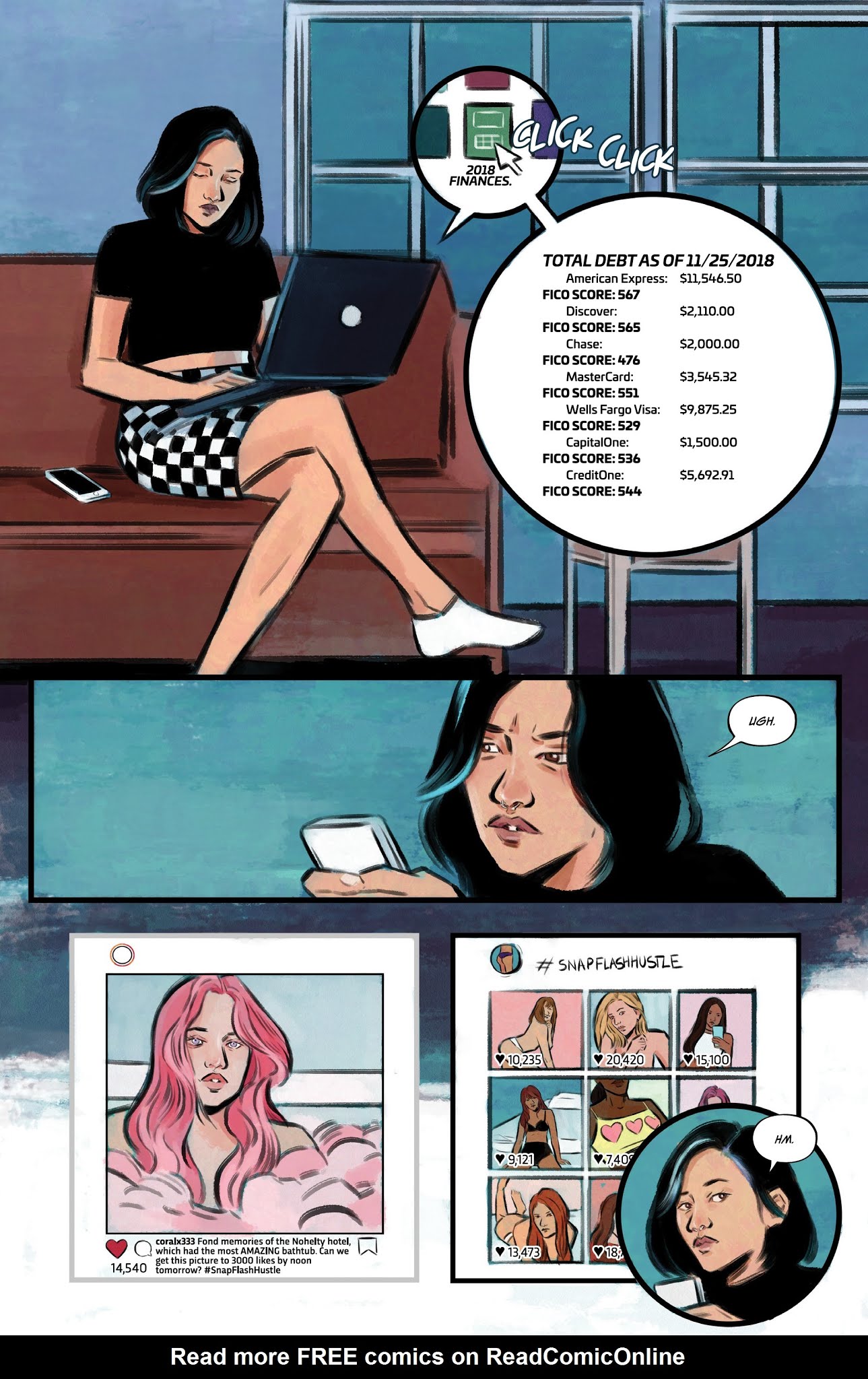 Read online Snap Flash Hustle comic -  Issue #1 - 9