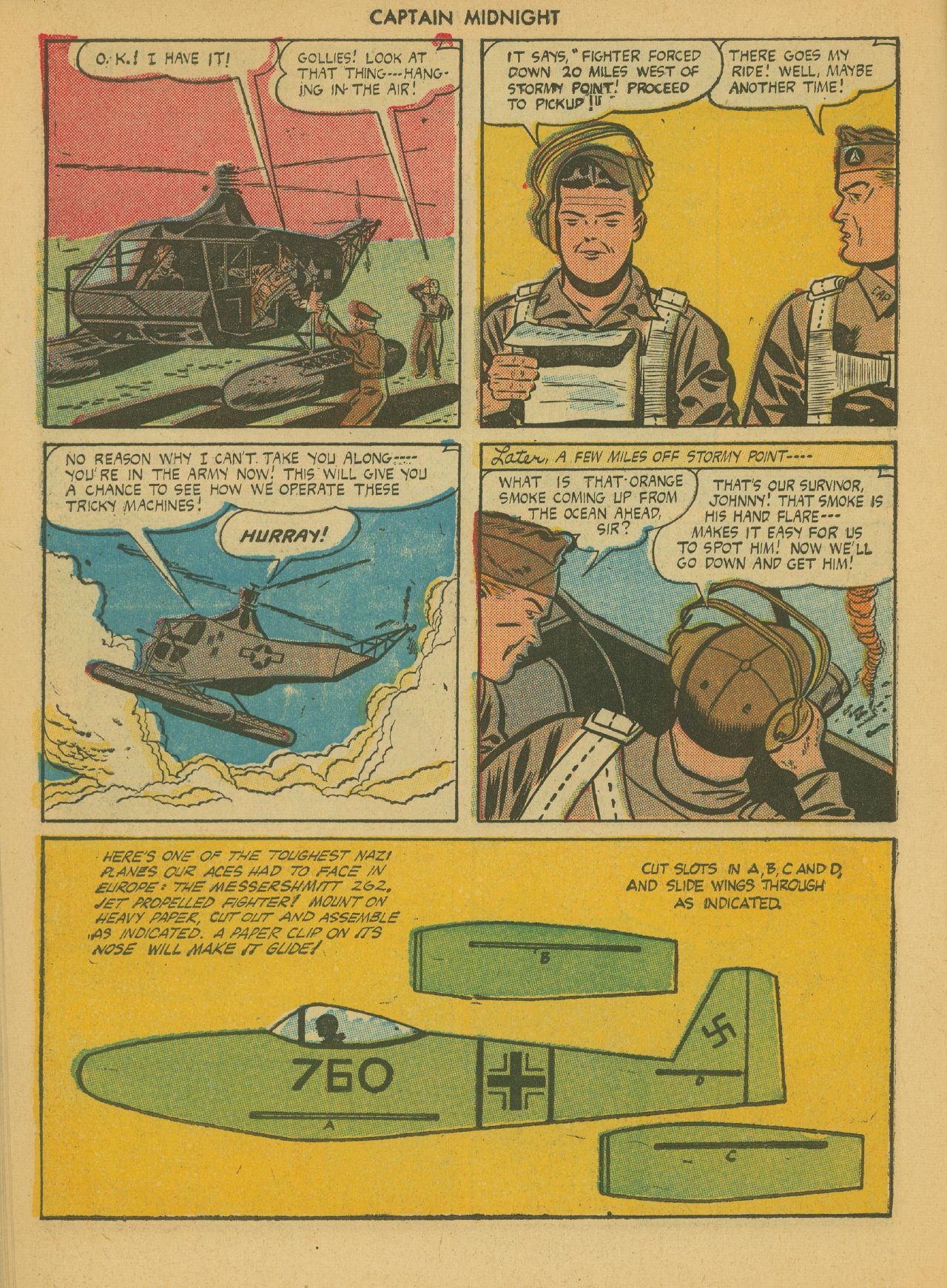 Read online Captain Midnight (1942) comic -  Issue #36 - 14