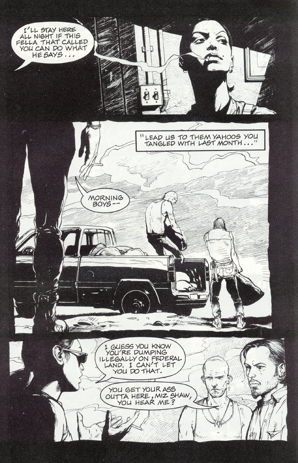 Read online The Crow: Flesh and Blood comic -  Issue #1 - 4