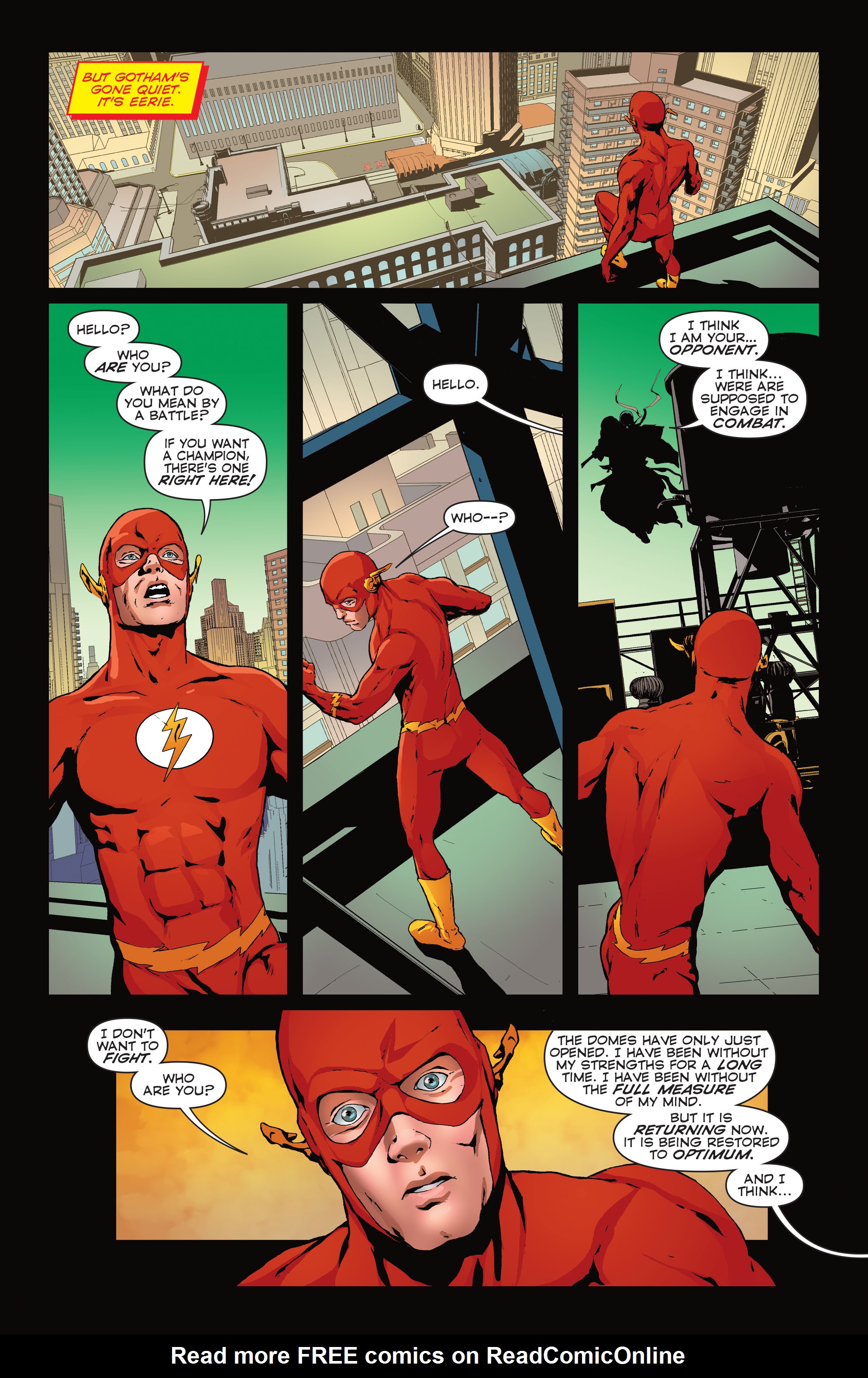Read online Convergence Flash comic -  Issue #1 - 22