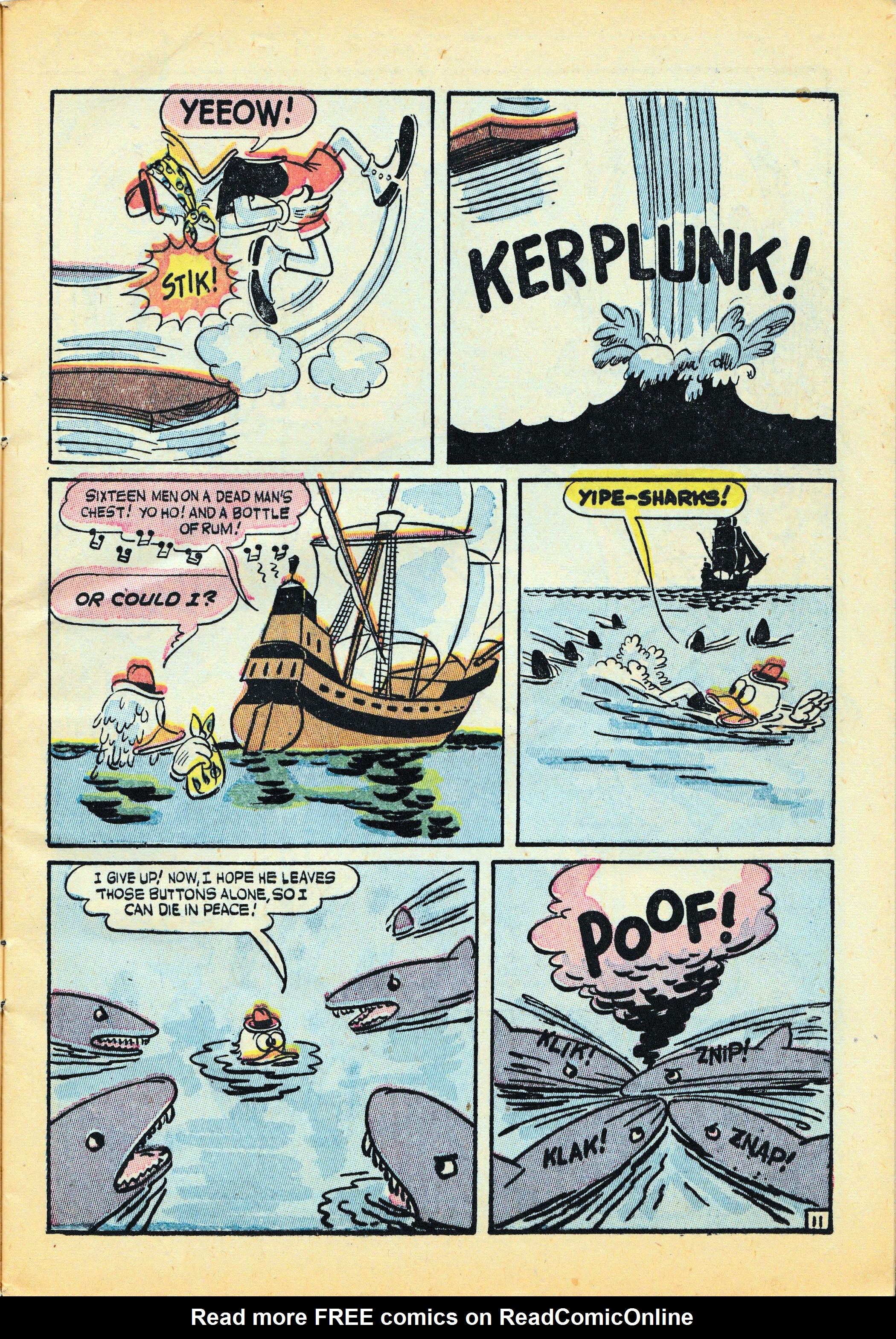 Read online Super Duck Comics comic -  Issue #5 - 13