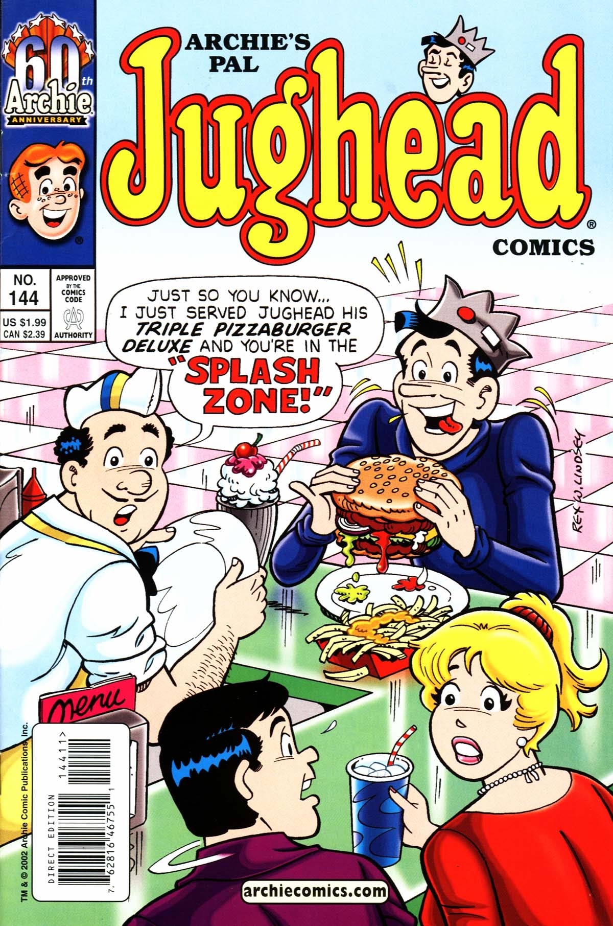Read online Archie's Pal Jughead Comics comic -  Issue #144 - 1