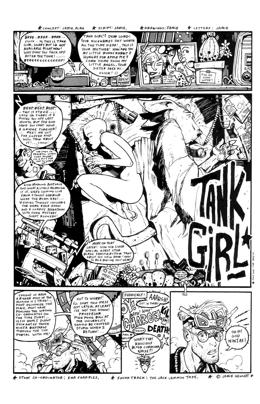 Read online Tank Girl (1991) comic -  Issue #2 - 5