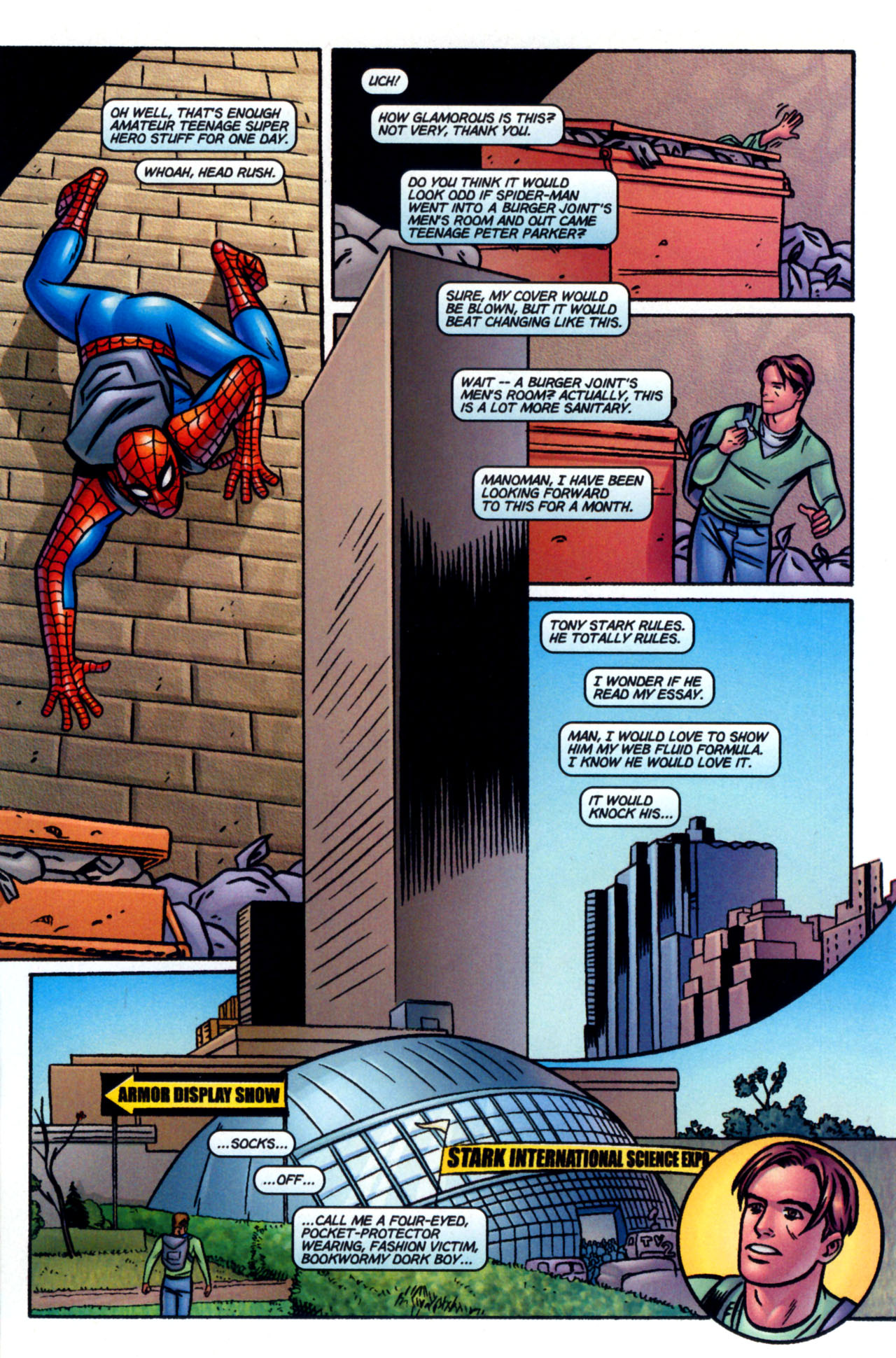 Read online Ultimate Marvel Team-Up comic -  Issue #4 - 21