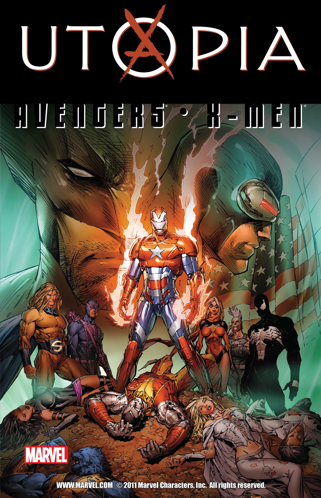 Read online Dark Avengers/Uncanny X-Men: Utopia comic -  Issue # TPB - 1