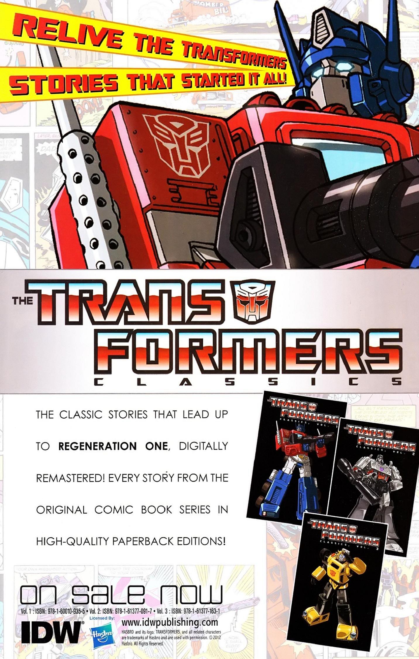 Read online The Transformers: Regeneration One comic -  Issue #80.5 - 17
