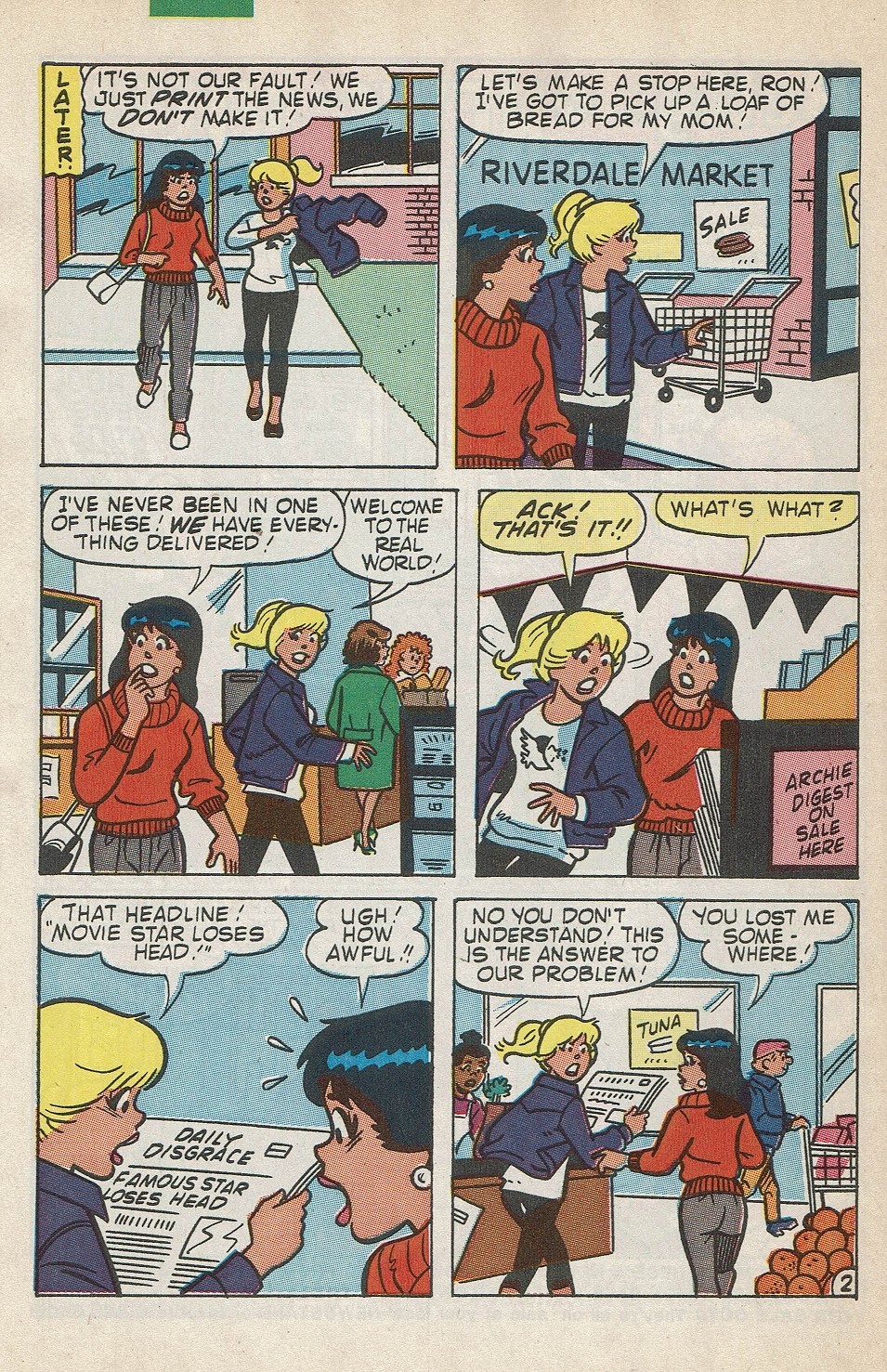 Read online Betty and Veronica (1987) comic -  Issue #25 - 29
