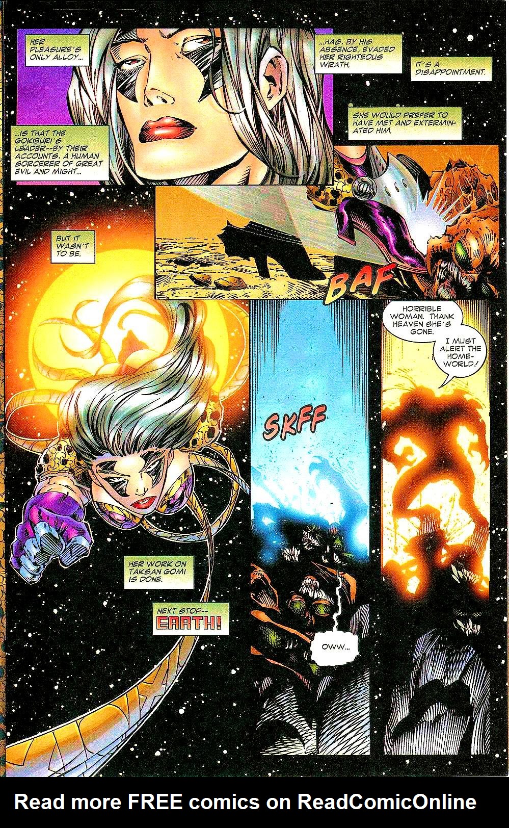 Read online Glory/Celestine: Dark Angel comic -  Issue #3 - 6