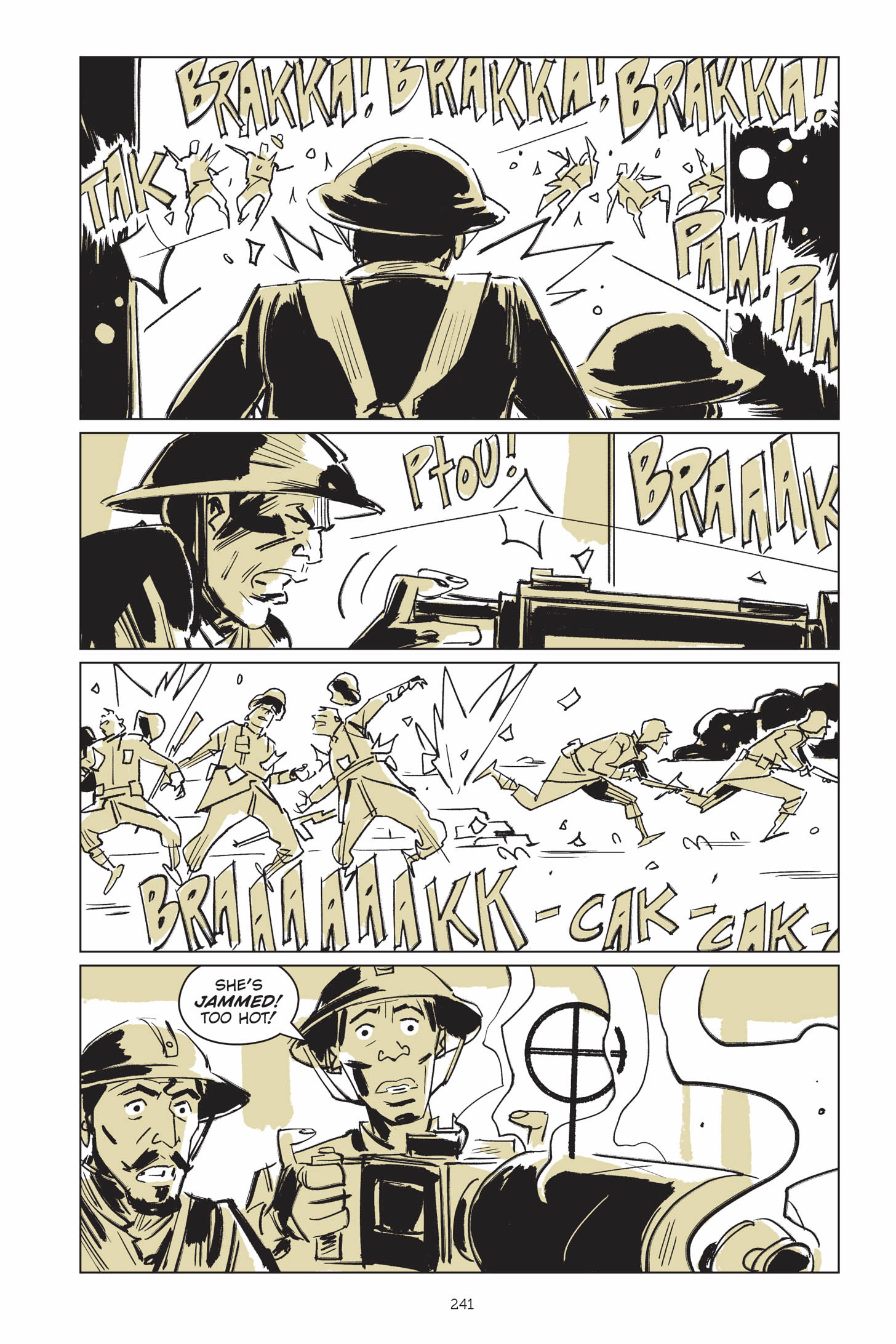 Read online Now Let Me Fly: A Portrait of Eugene Bullard comic -  Issue # TPB (Part 3) - 39