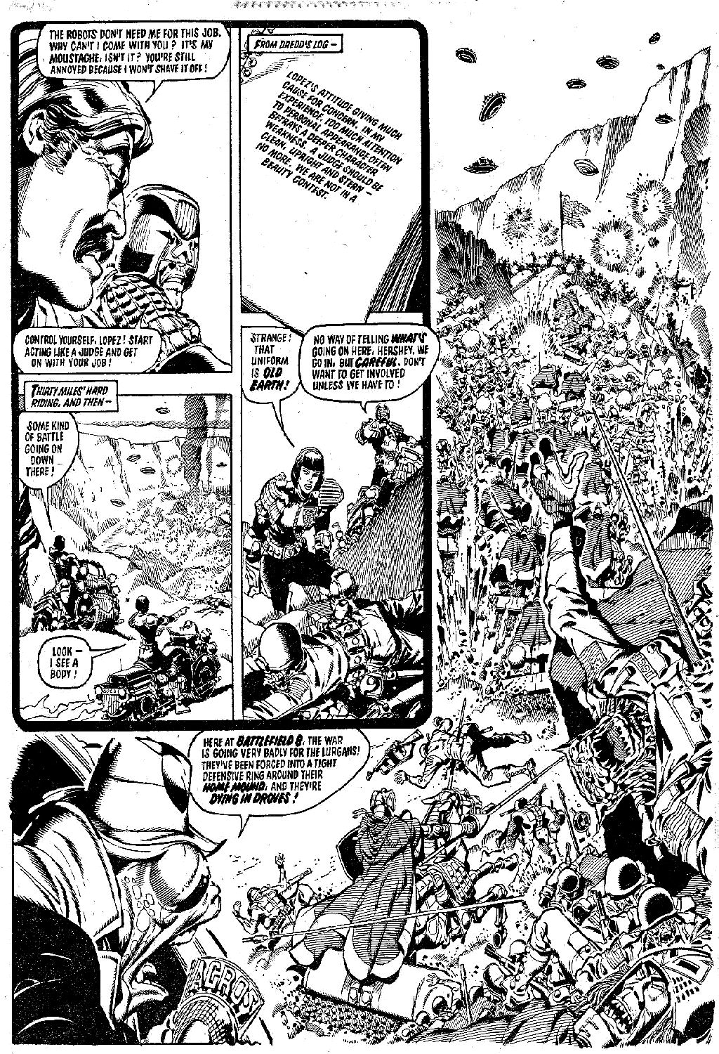 Read online Judge Dredd Epics comic -  Issue # TPB The Judge Child Quest - 63