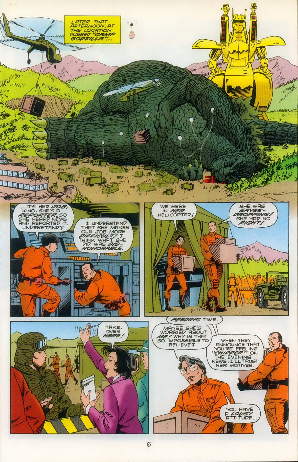 Godzilla (1995) Issue #3 #4 - English 8