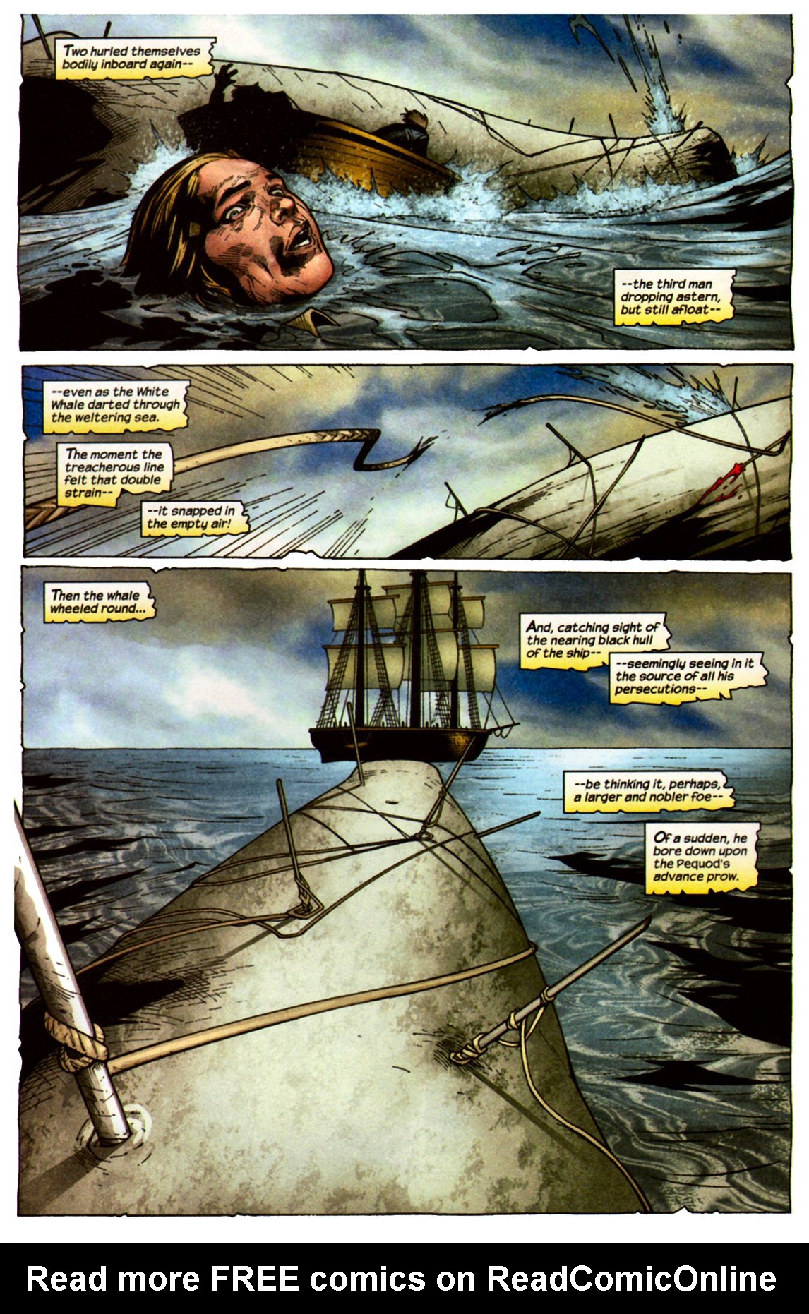 Read online Marvel Illustrated: Moby Dick comic -  Issue # TPB - 132