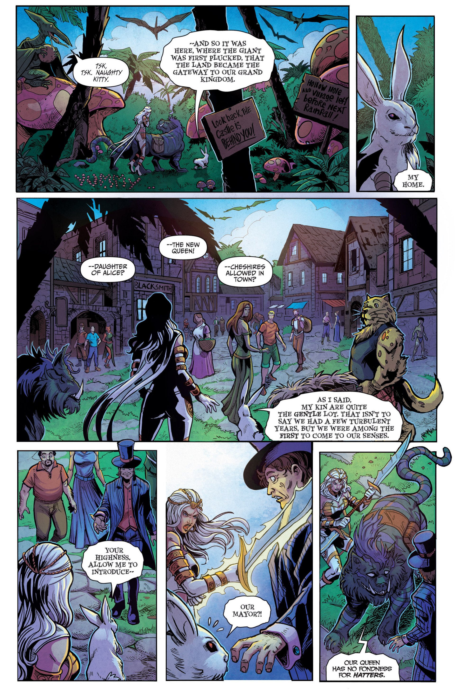 Read online Grimm Fairy Tales presents Wonderland comic -  Issue #26 - 17