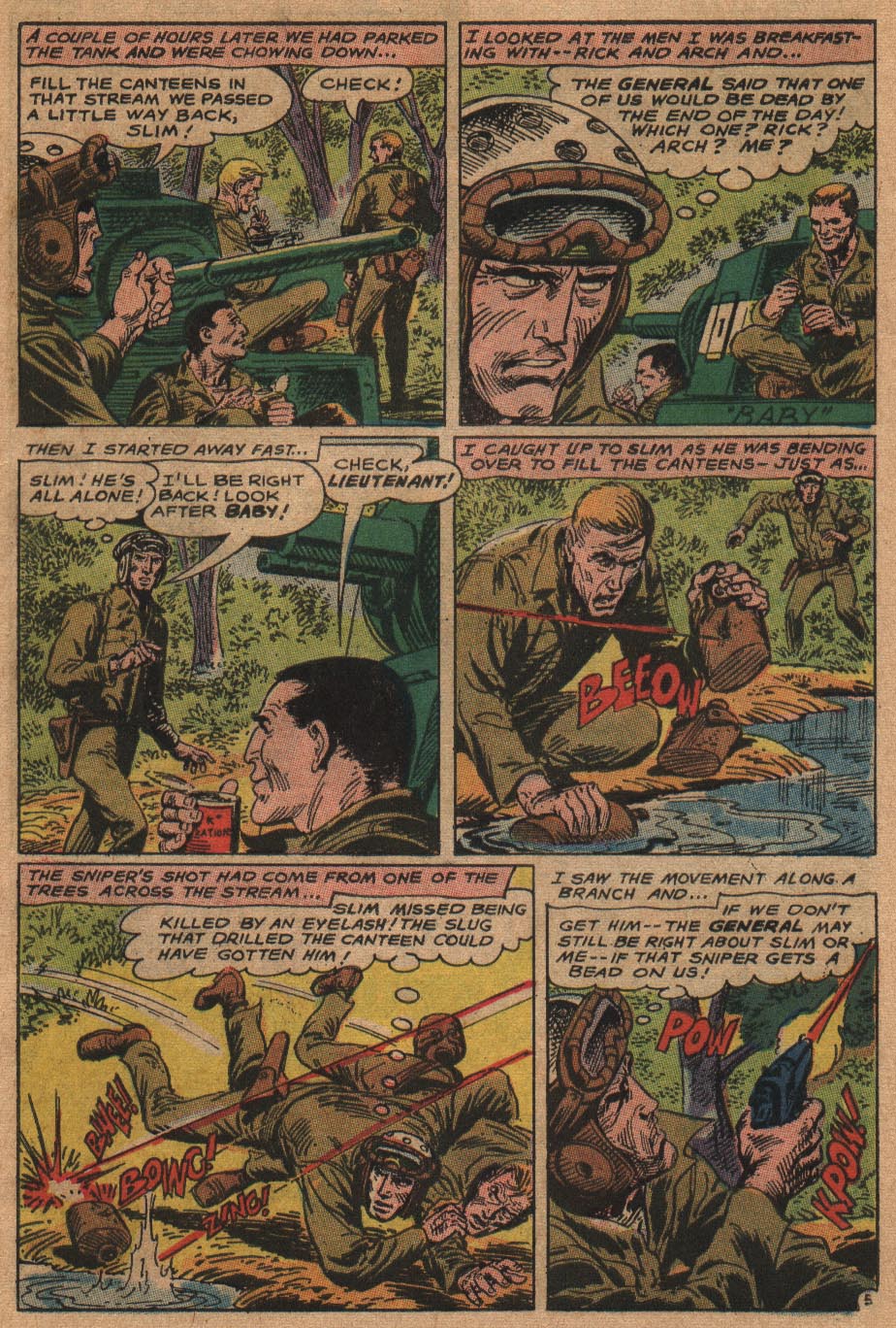 Read online G.I. Combat (1952) comic -  Issue #122 - 6