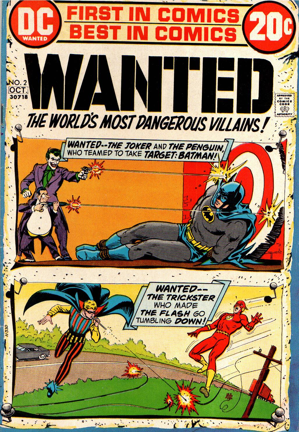 Read online Wanted, the World's Most Dangerous Villains comic -  Issue #2 - 1