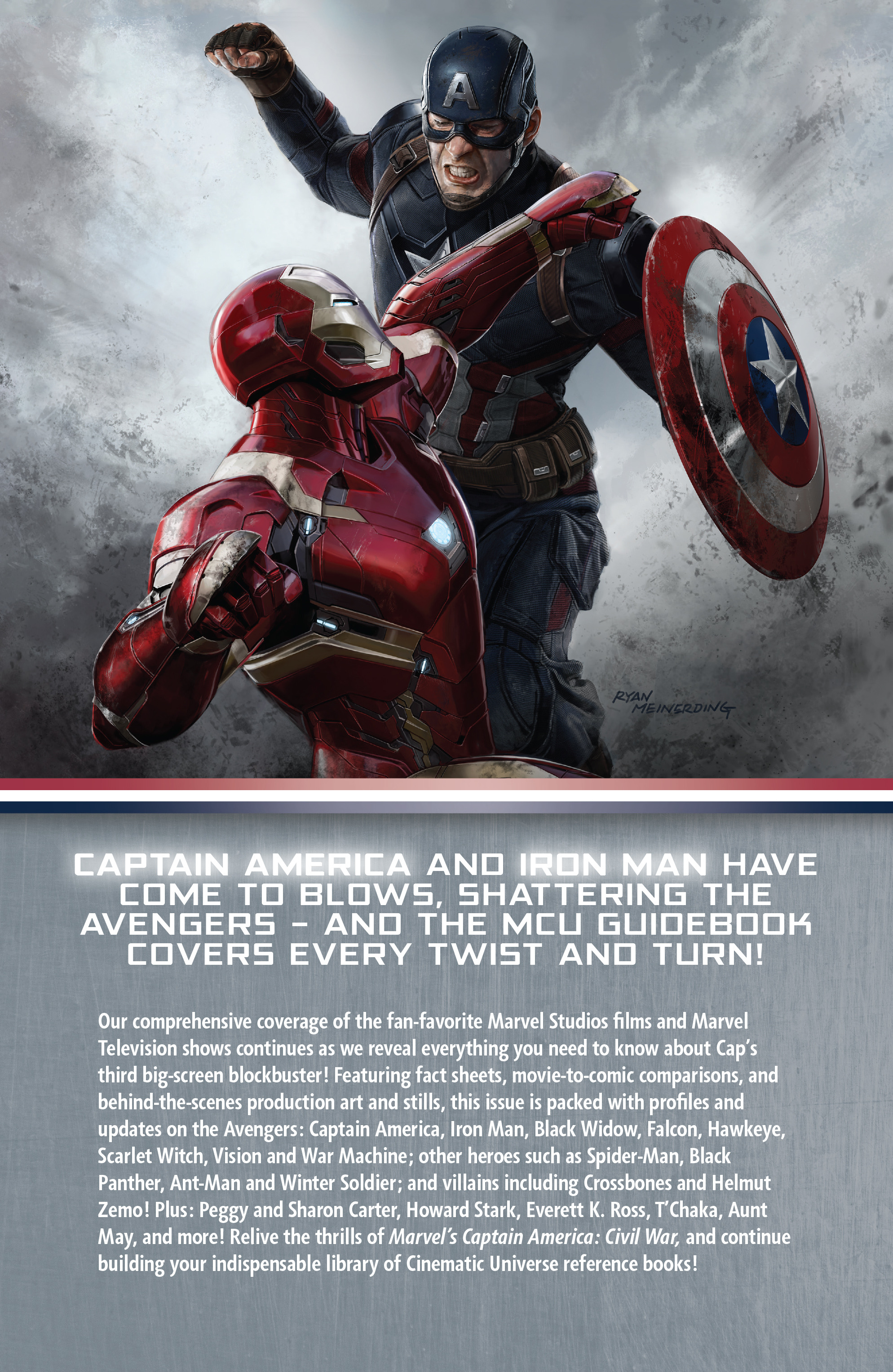 Read online Guidebook to the Marvel Cinematic Universe - Marvel's Captain America: Civil War comic -  Issue # Full - 32