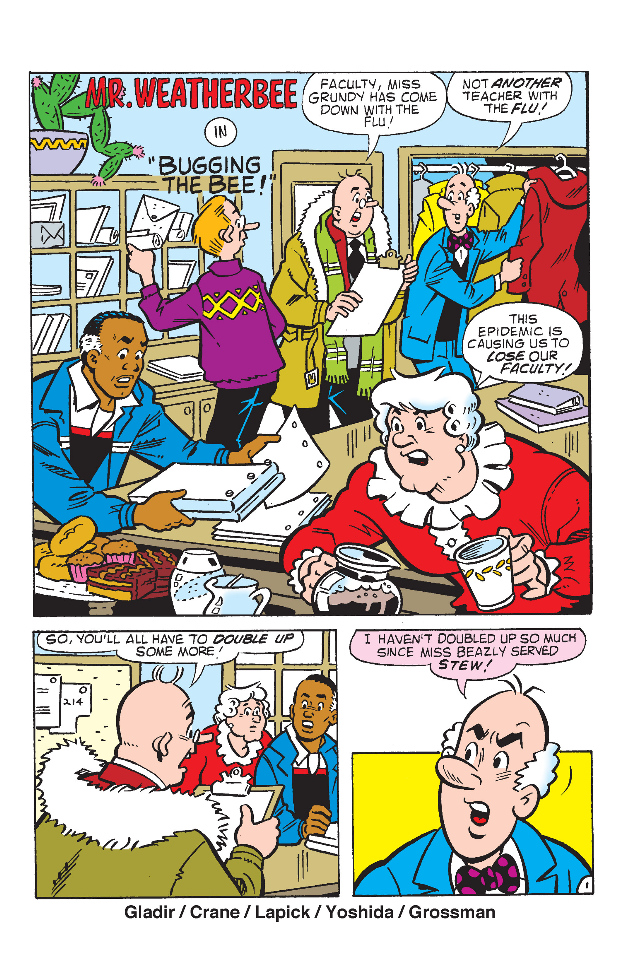 Read online Archie & Friends: Faculty Funnies comic -  Issue # TPB - 3