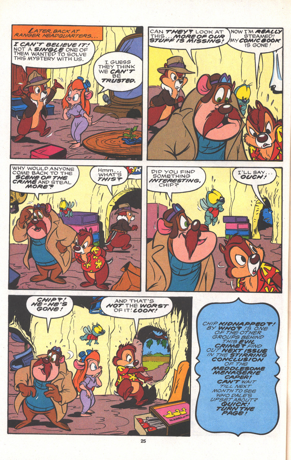 Read online Disney's Chip 'N Dale Rescue Rangers comic -  Issue #15 - 32