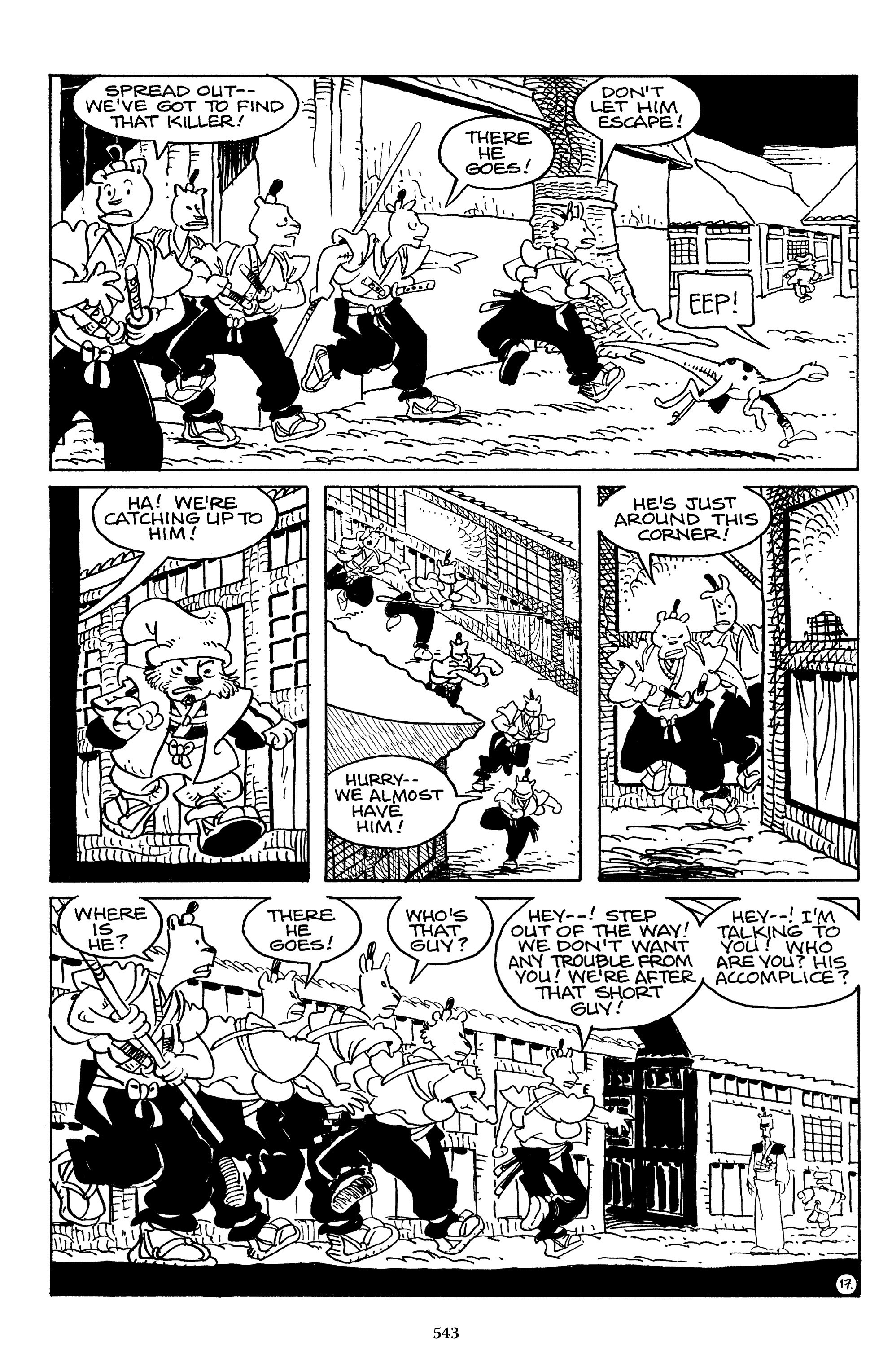 Read online The Usagi Yojimbo Saga comic -  Issue # TPB 4 - 539