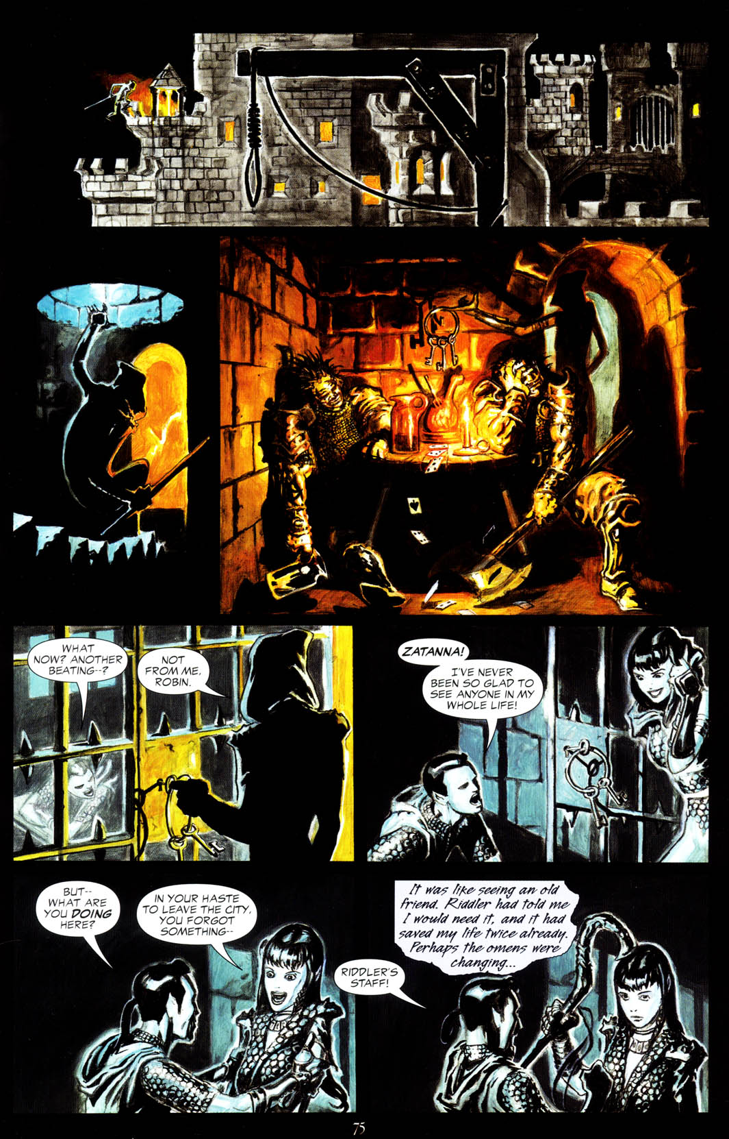 Read online JLA: Riddle of the Beast comic -  Issue # Full - 75