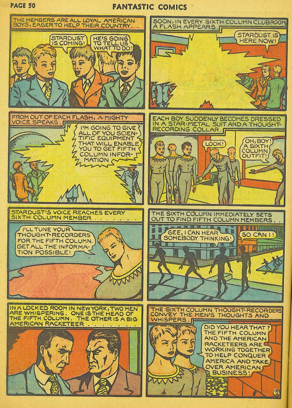 Read online Fantastic Comics comic -  Issue #15 - 45