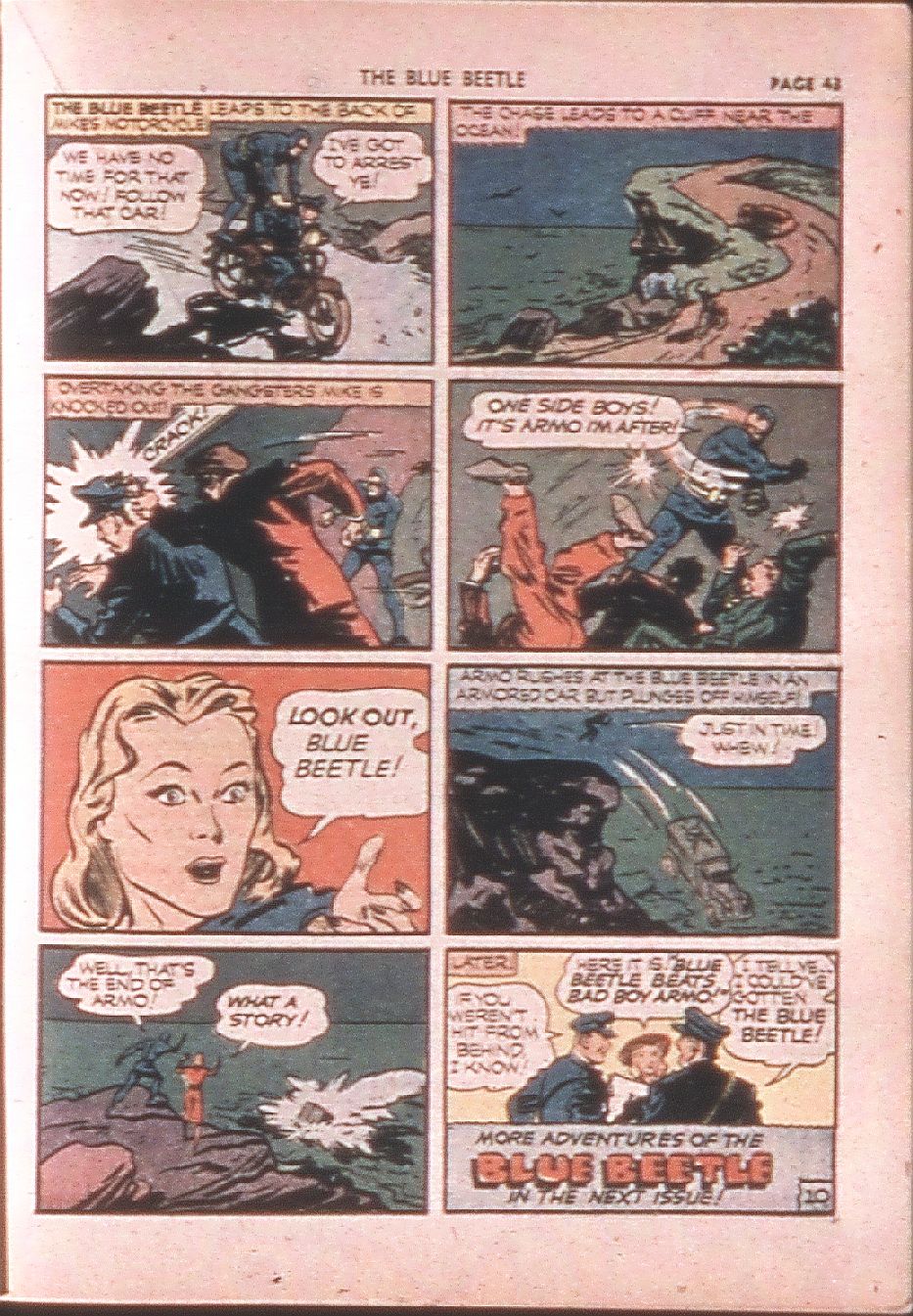 Read online The Blue Beetle comic -  Issue #7 - 44