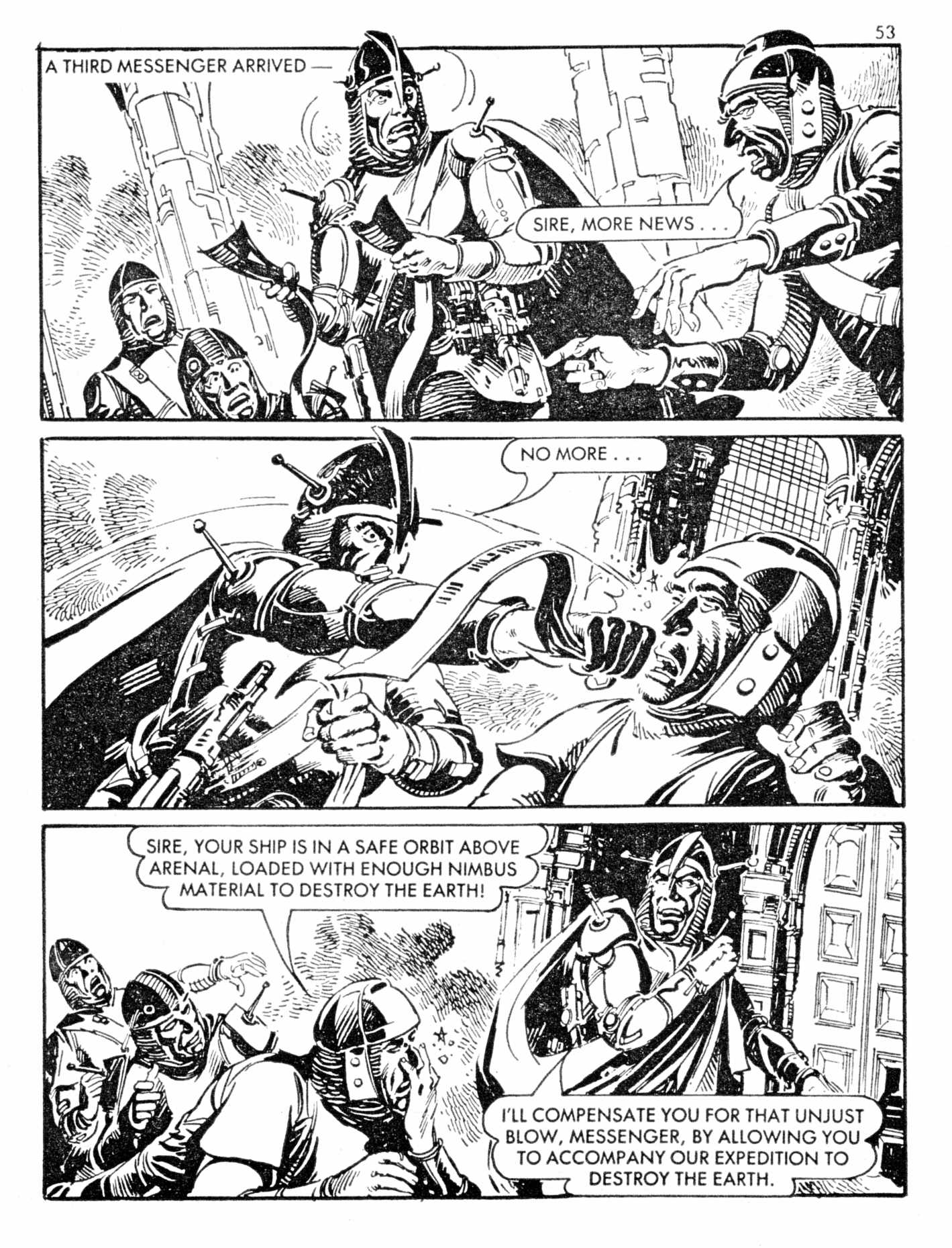 Read online Starblazer comic -  Issue #146 - 53